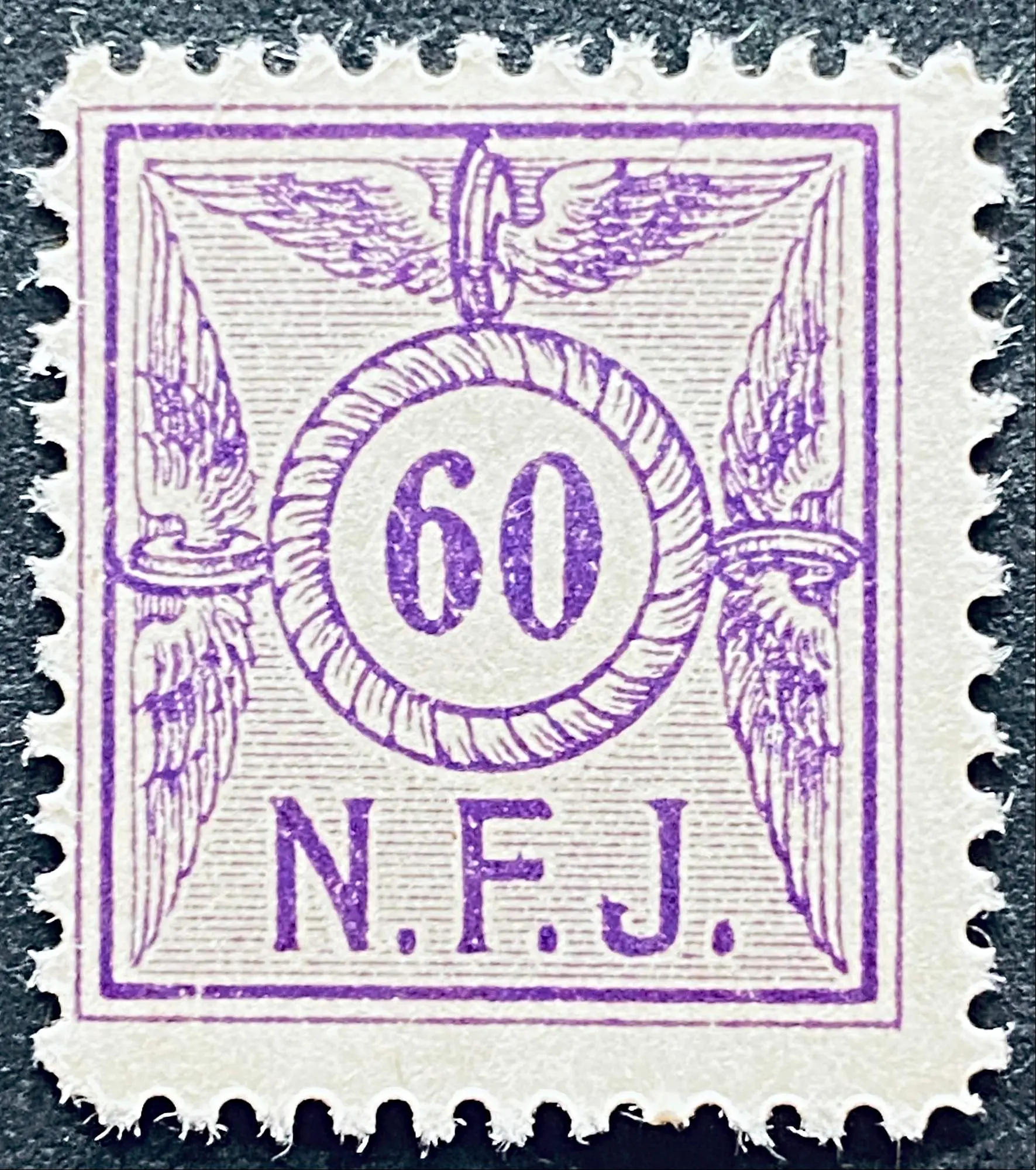 NFJ F6 - 60 Øre - Violet.