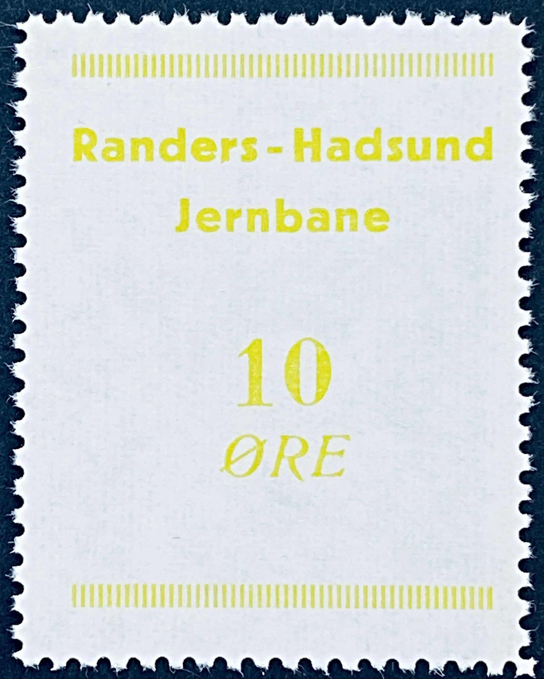 RHJ 88 - 10 Øre - Olivengul.