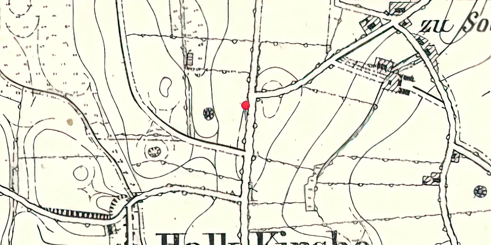 Historisk kort over Halk Station