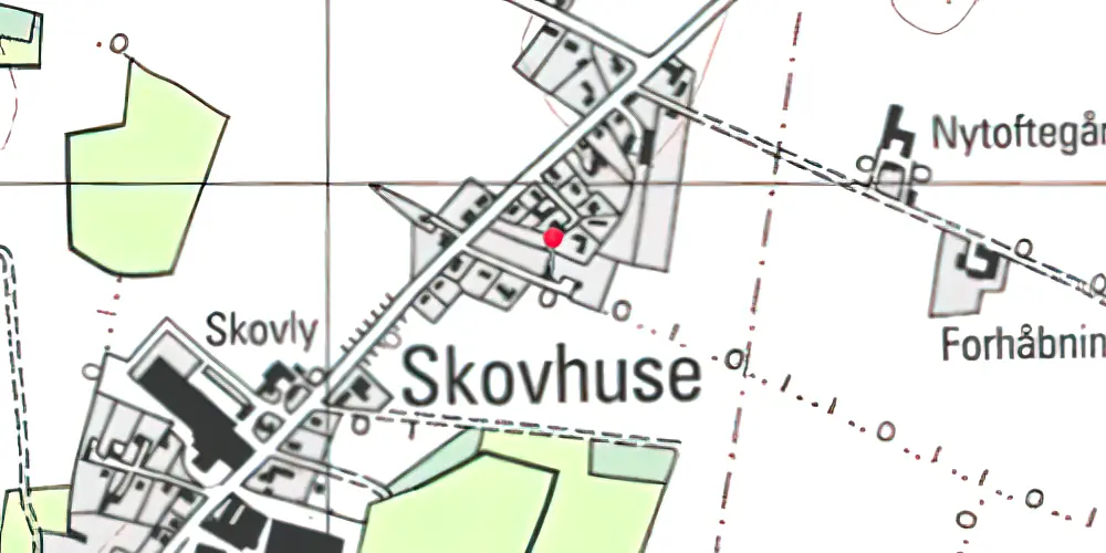 Historisk kort over Rynkeby Station