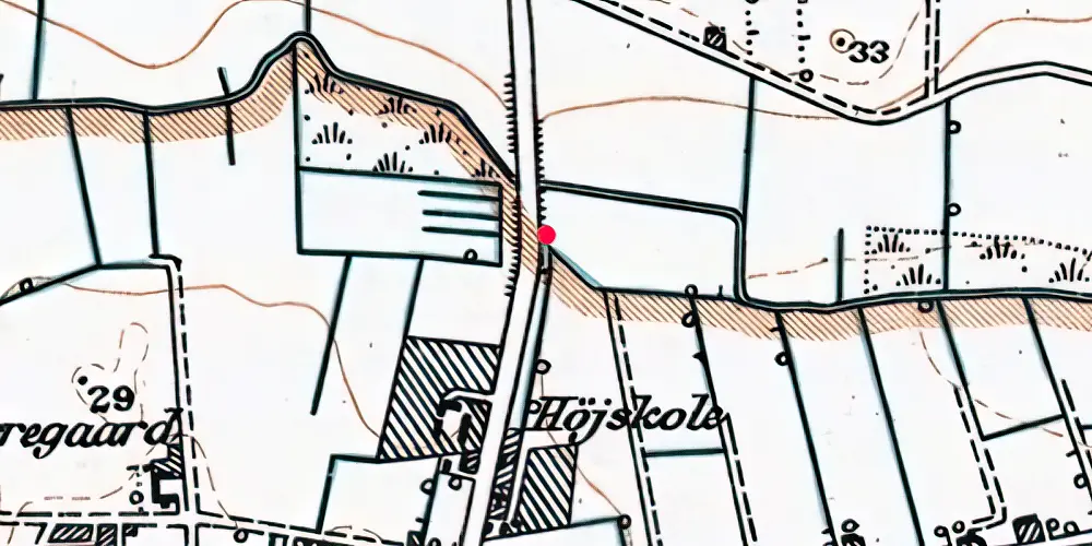 Historisk kort over Hadsundvej (Veteran) Trinbræt