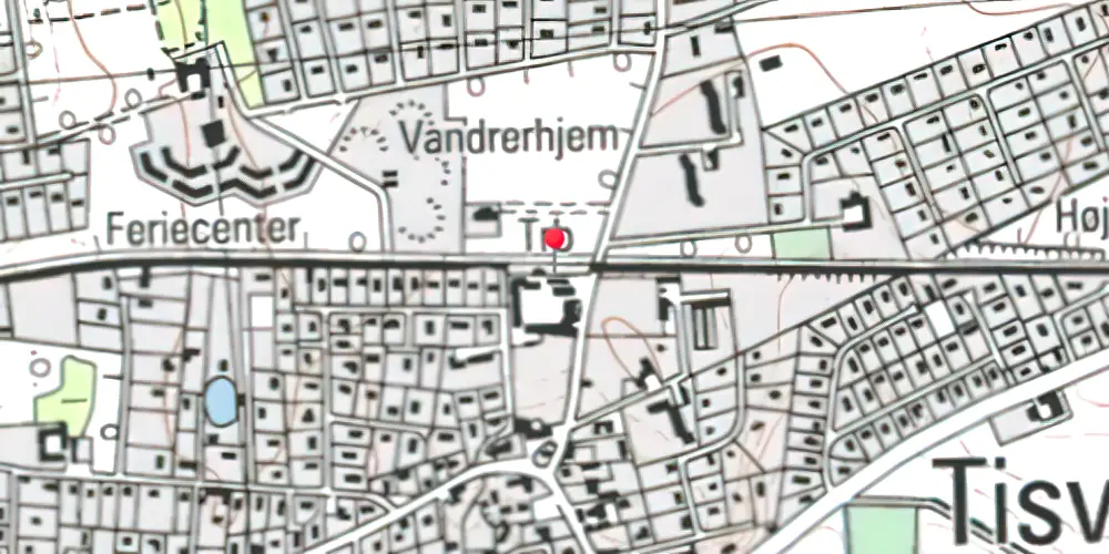 Historisk kort over Godhavn Trinbræt