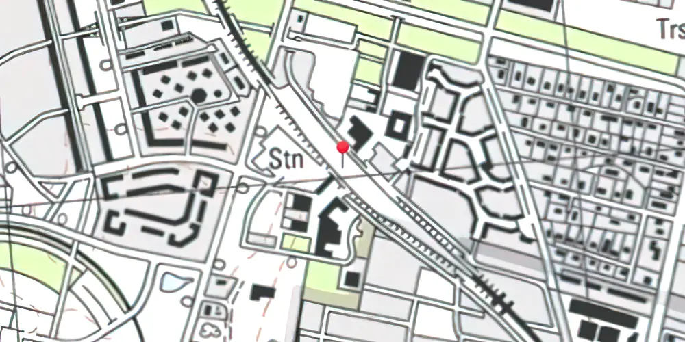 Historisk kort over Ølby Station