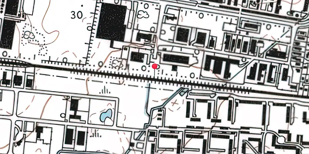 Historisk kort over Malmparken S-togstrinbræt