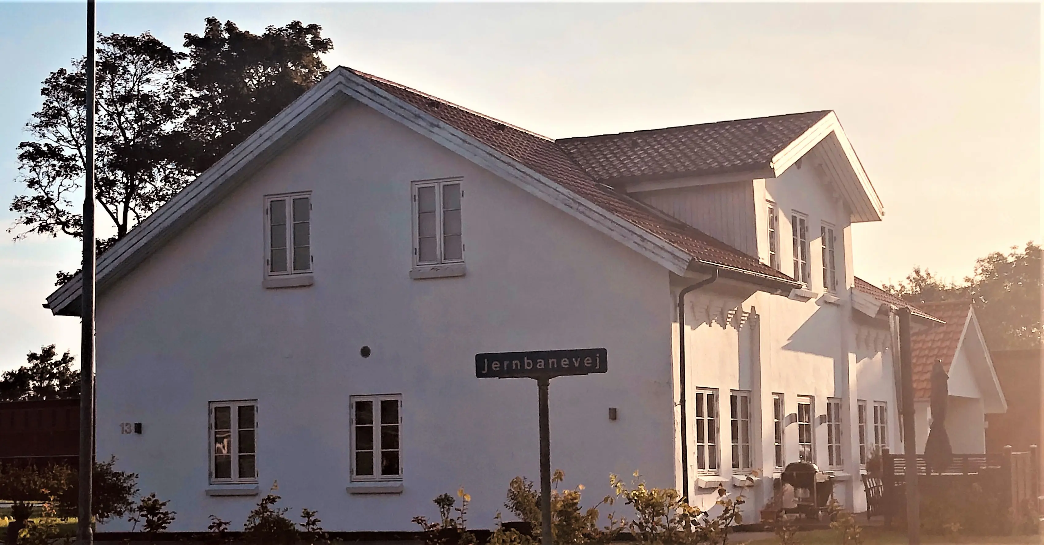 Billede af Løgumkloster Amtsbanegård Station.
