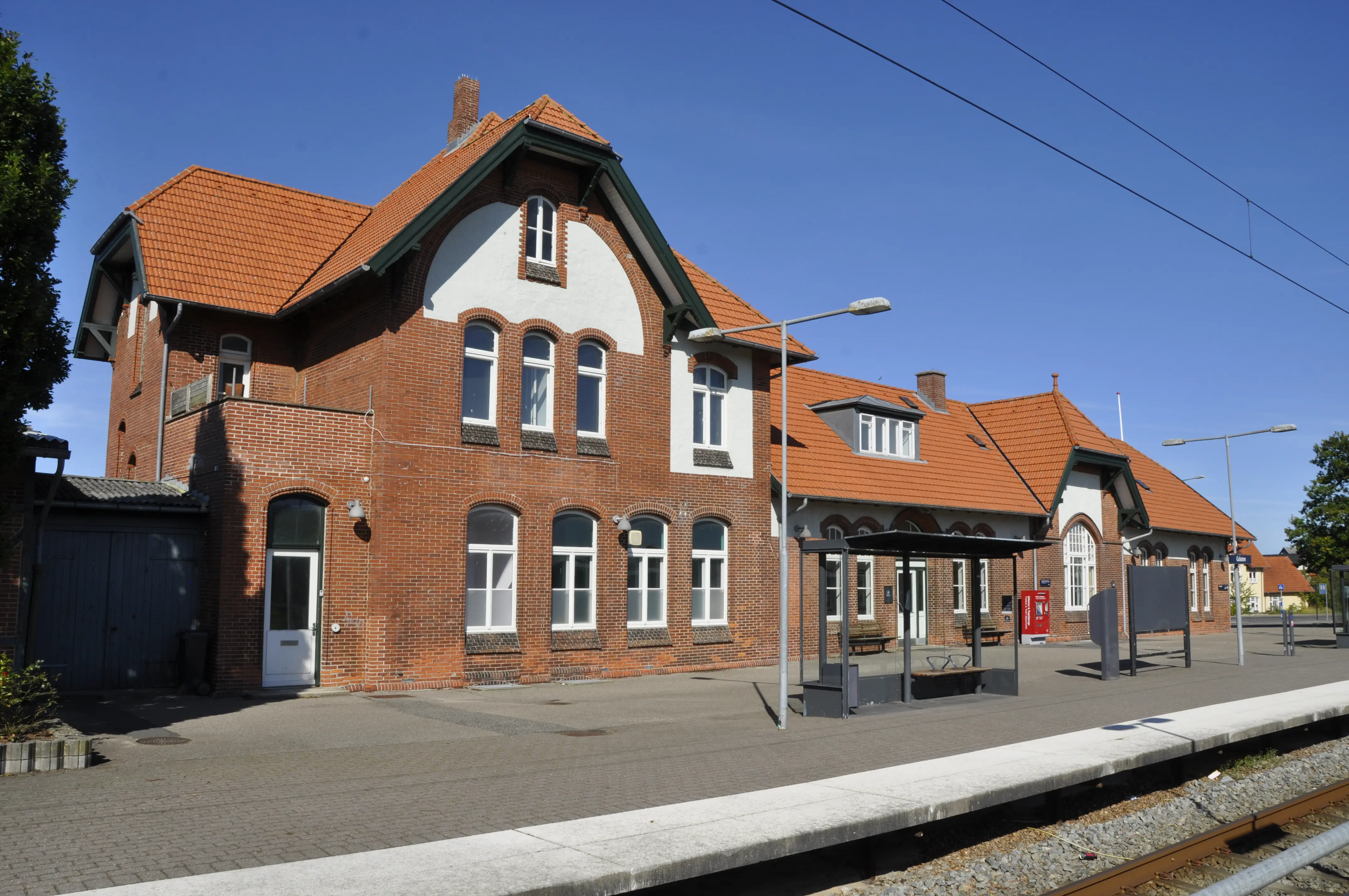 Billede af Gråsten Station.