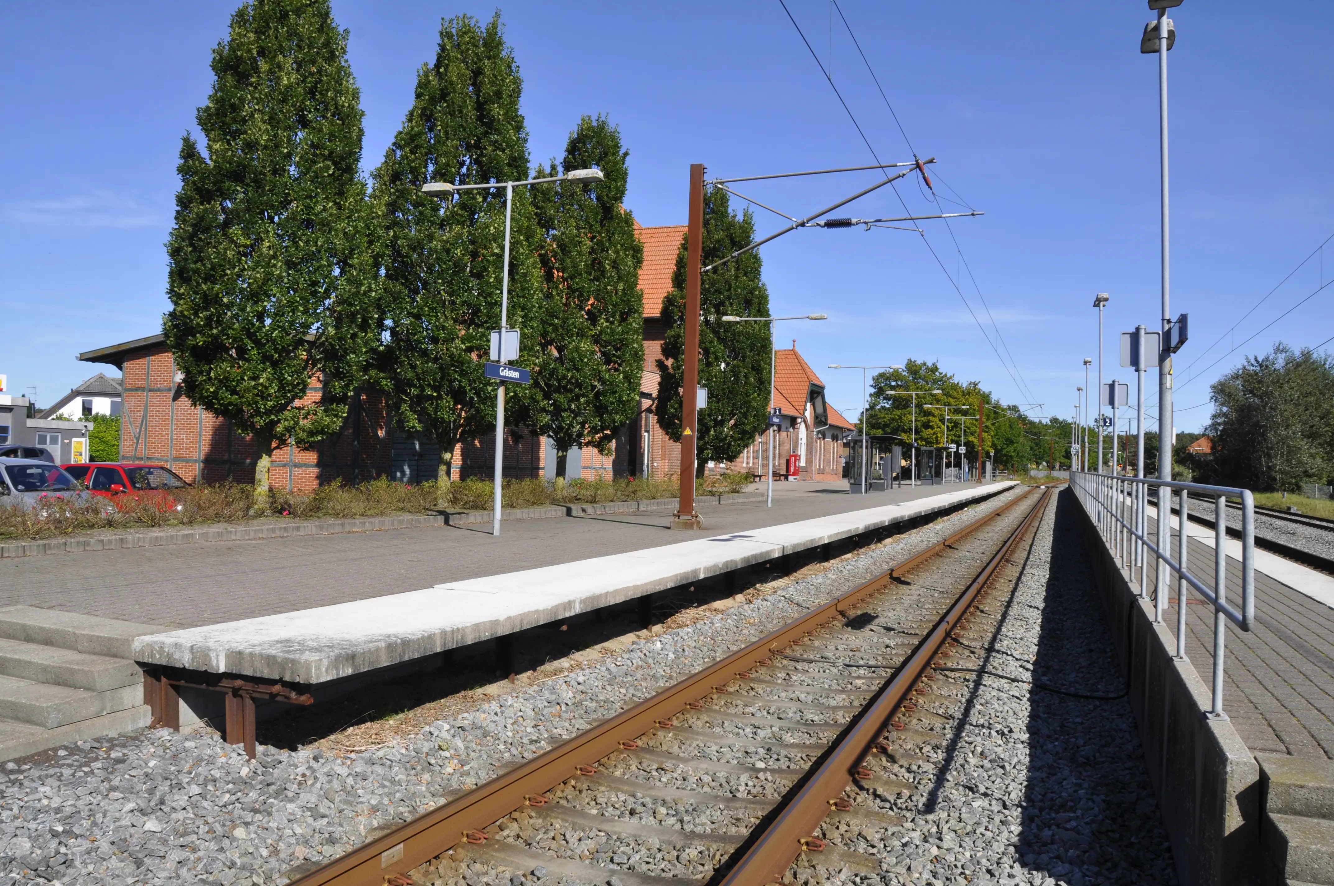 Billede af Gråsten Station.