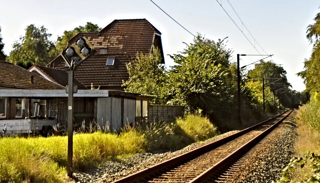 Billede af Rinkenæs Station.