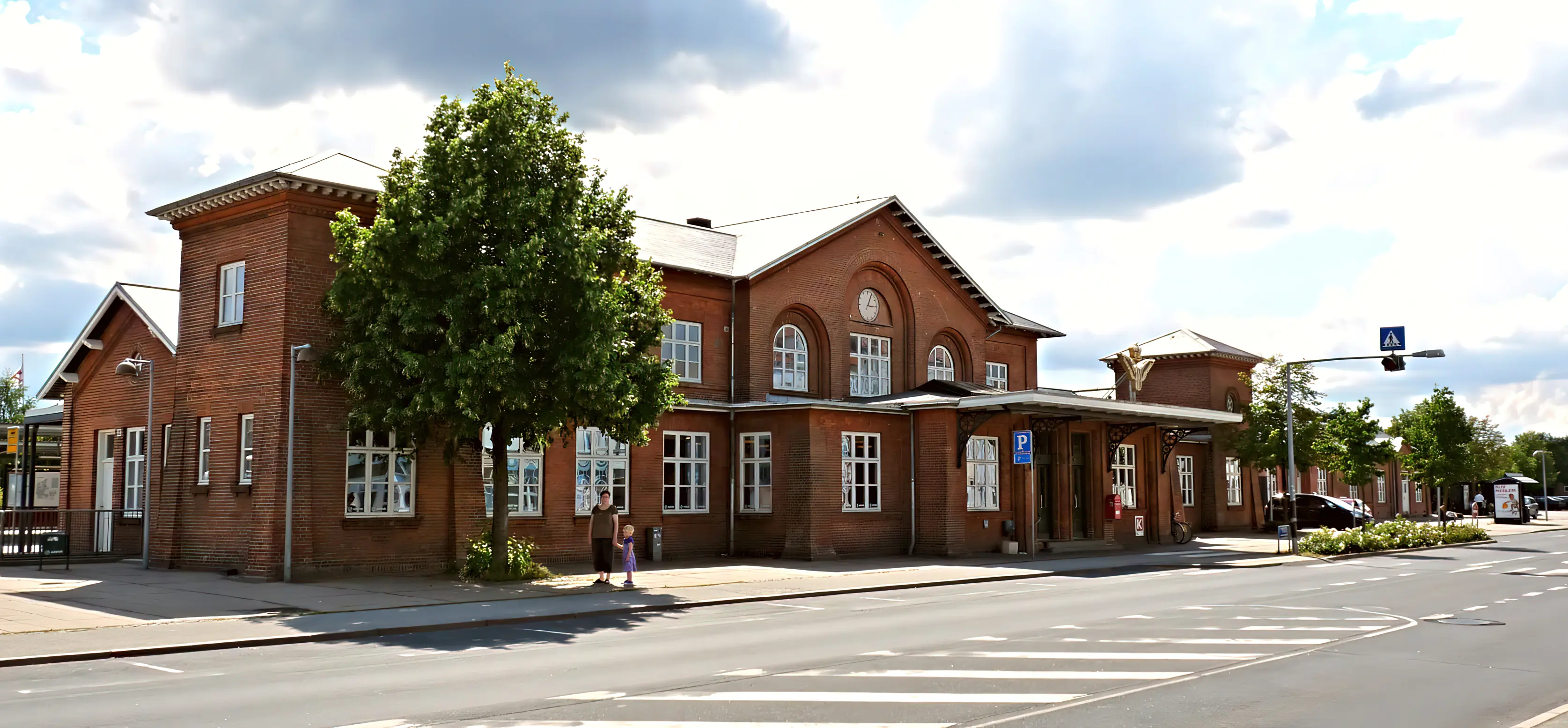 Billede af Silkeborg Station.