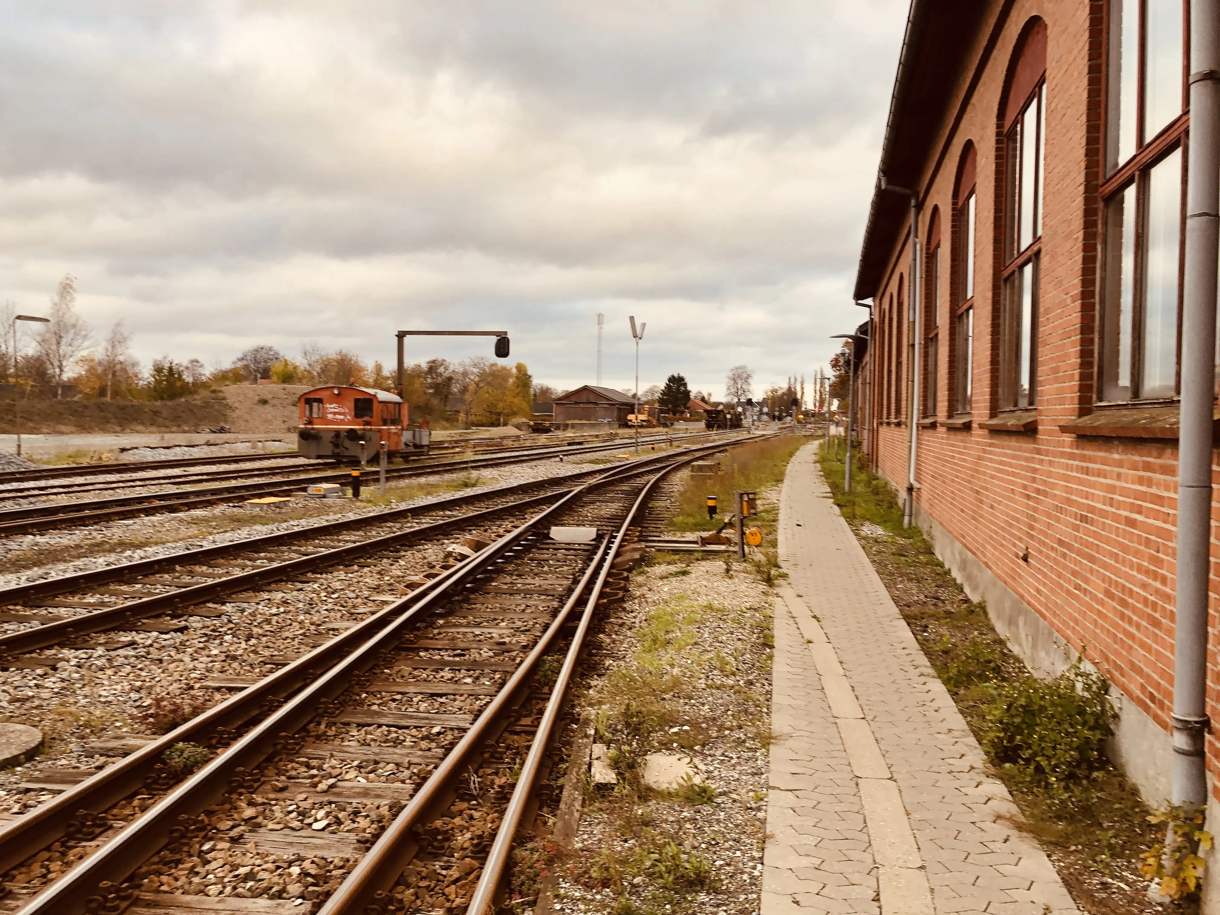 Billede af Hårlev Station.