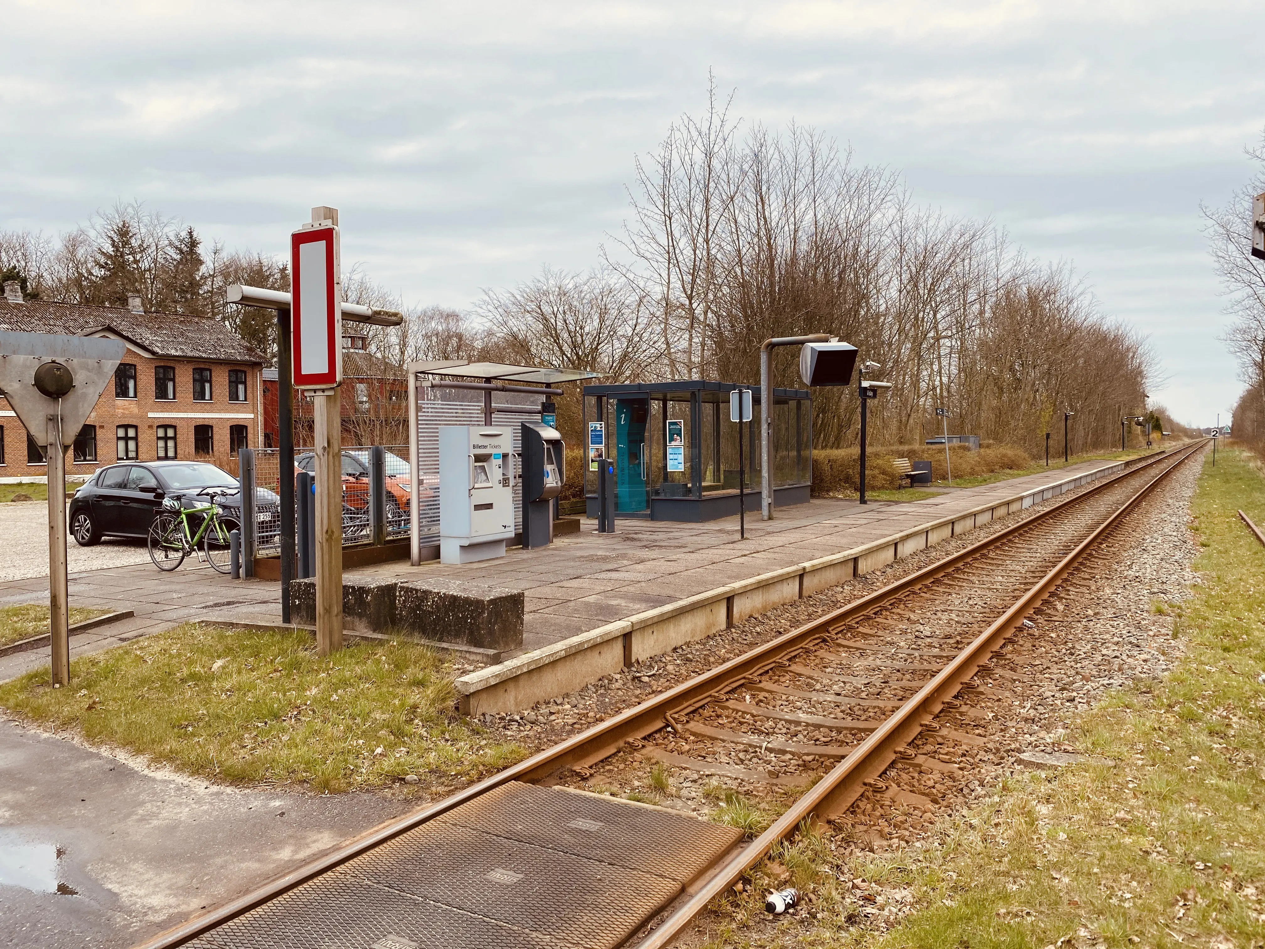 Billede af Visby Station.