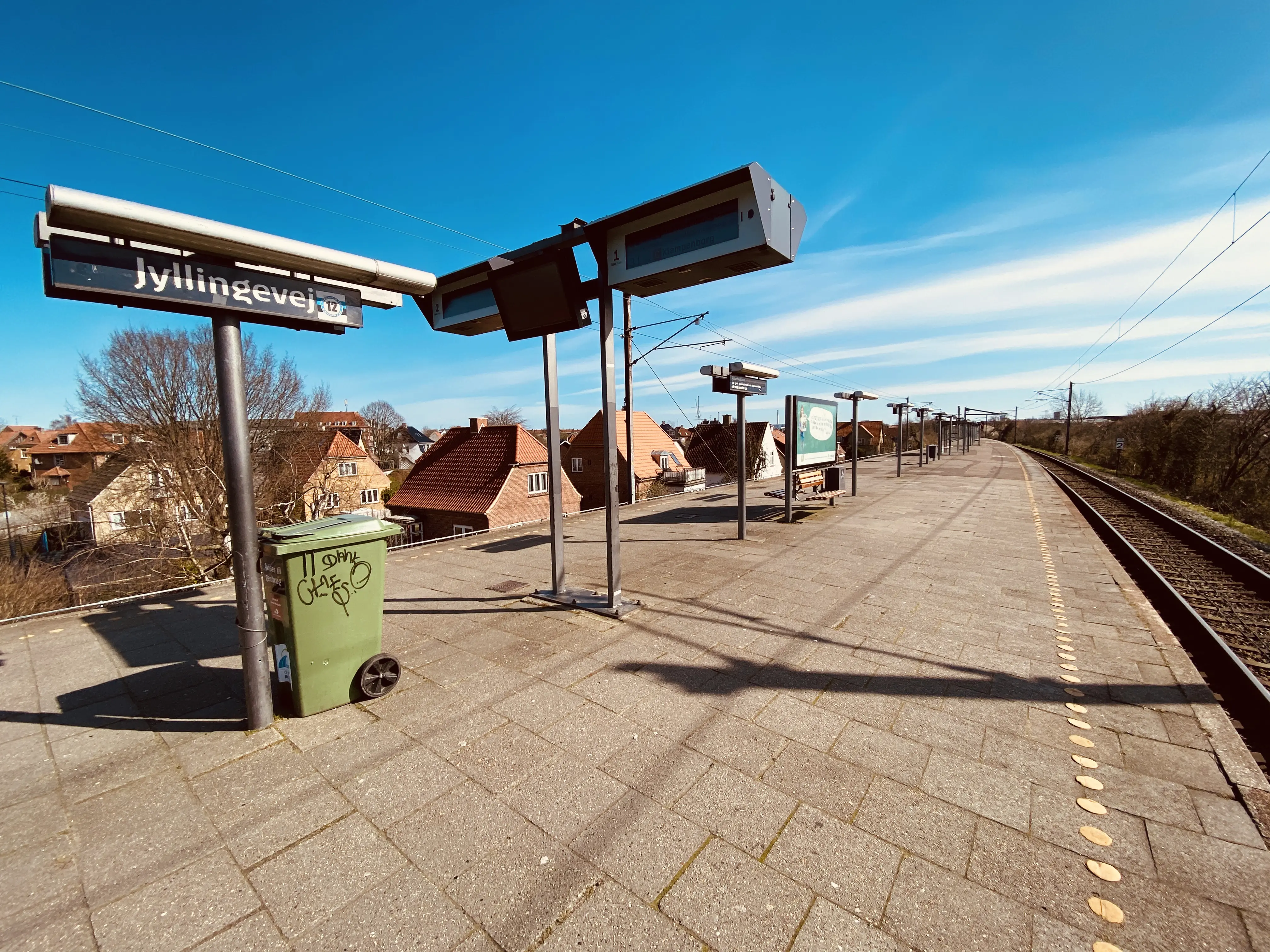 Jyllingevej S-togsstation.