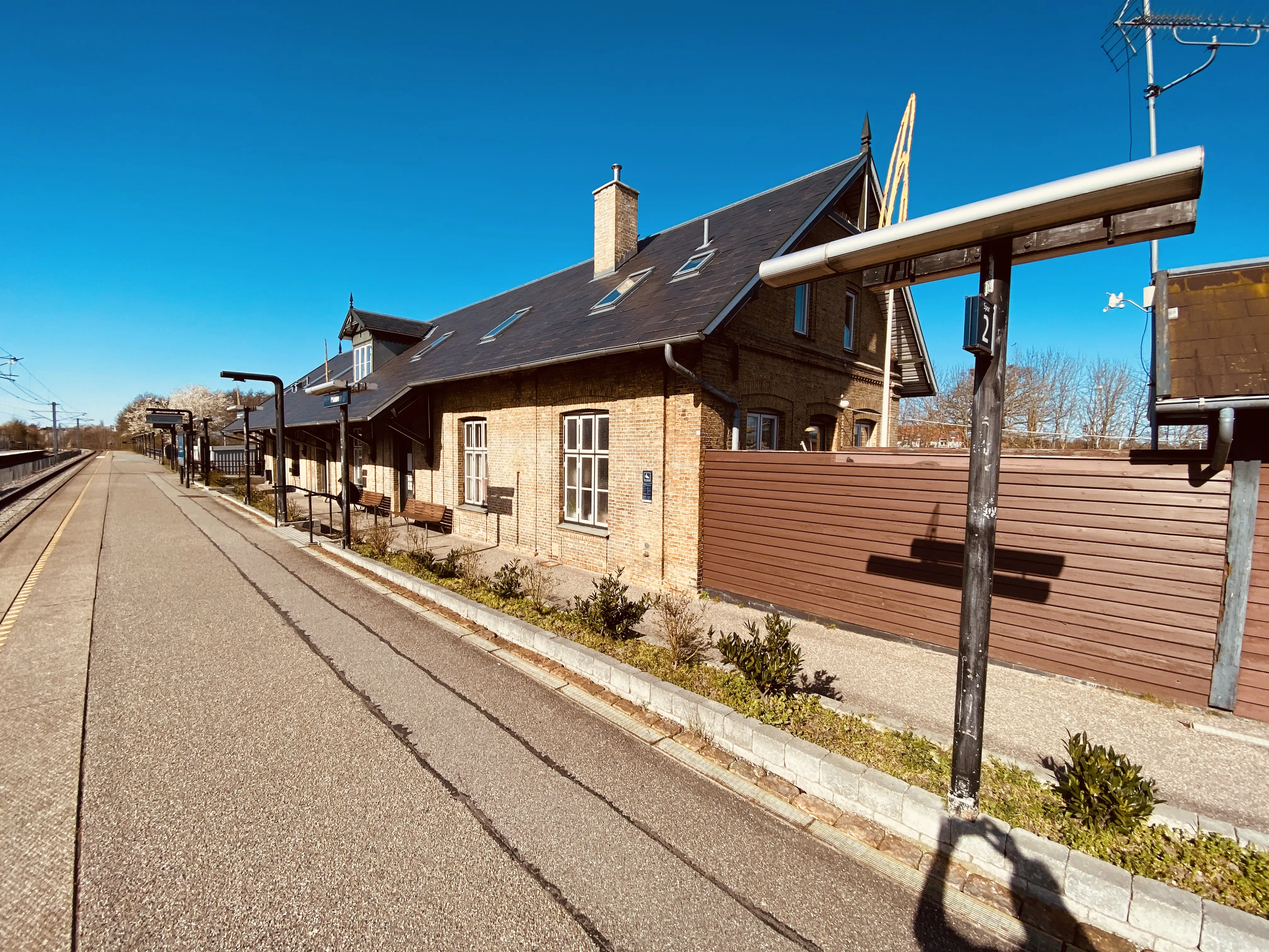 Billede af Måløv Station.