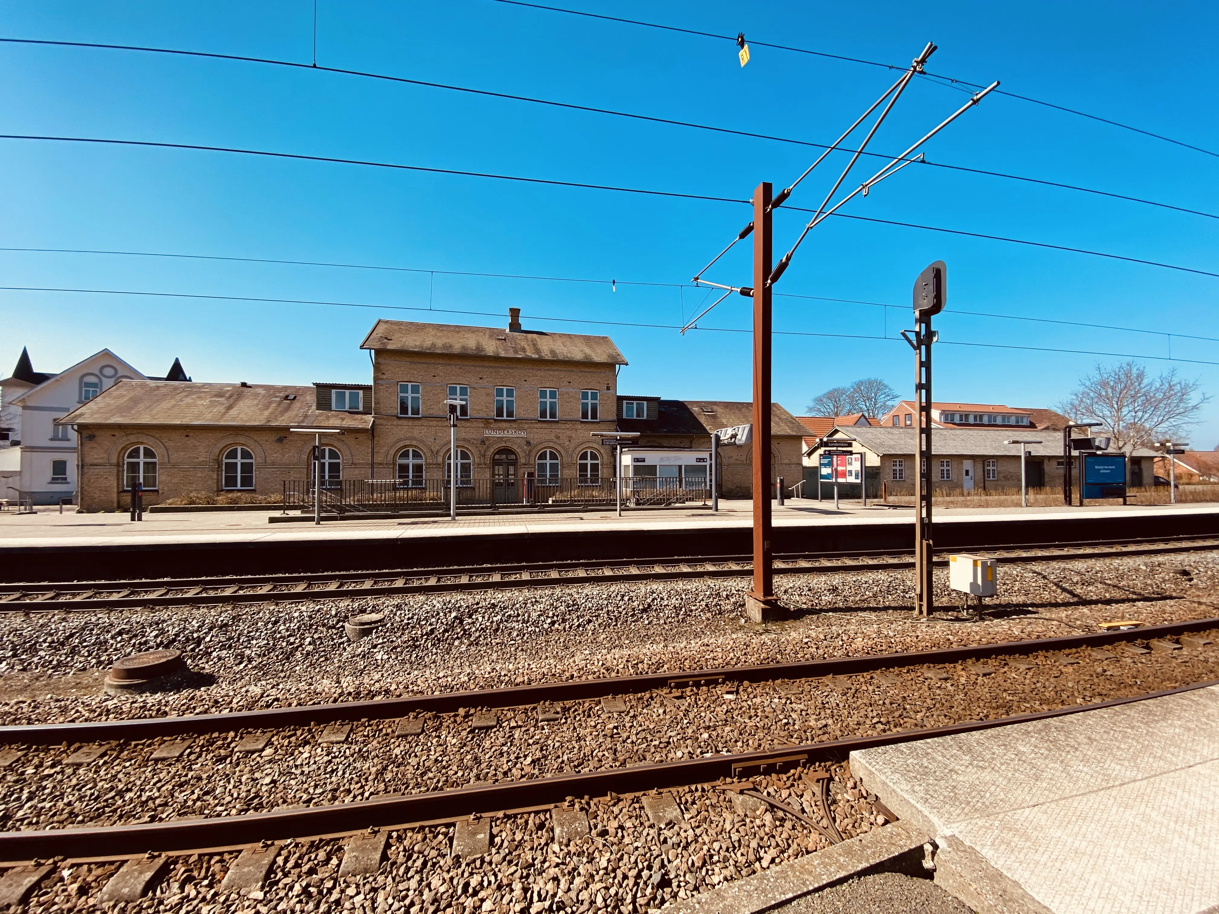 Billede af Lunderskov Station.