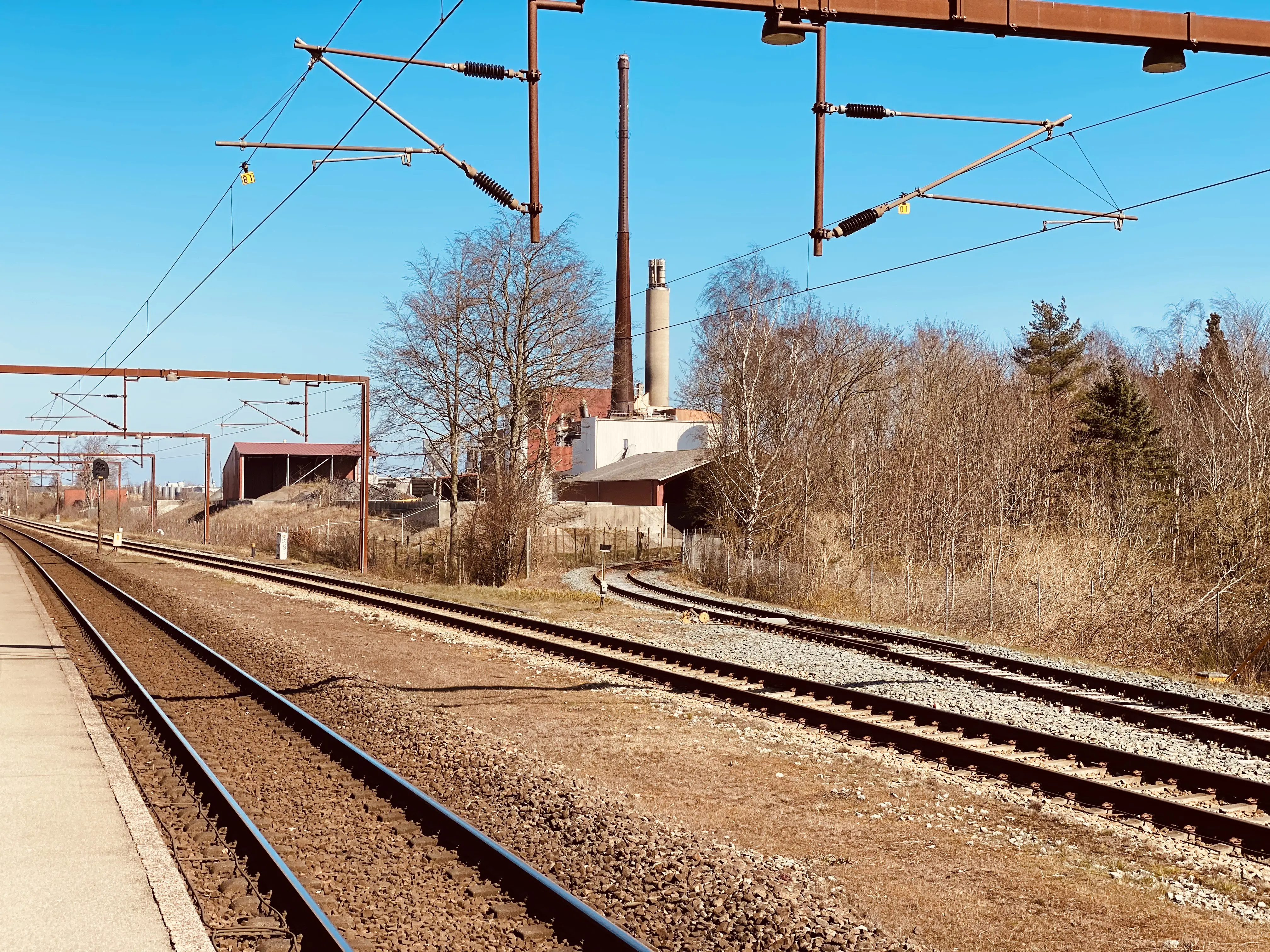 Billede af Vamdrup Station.