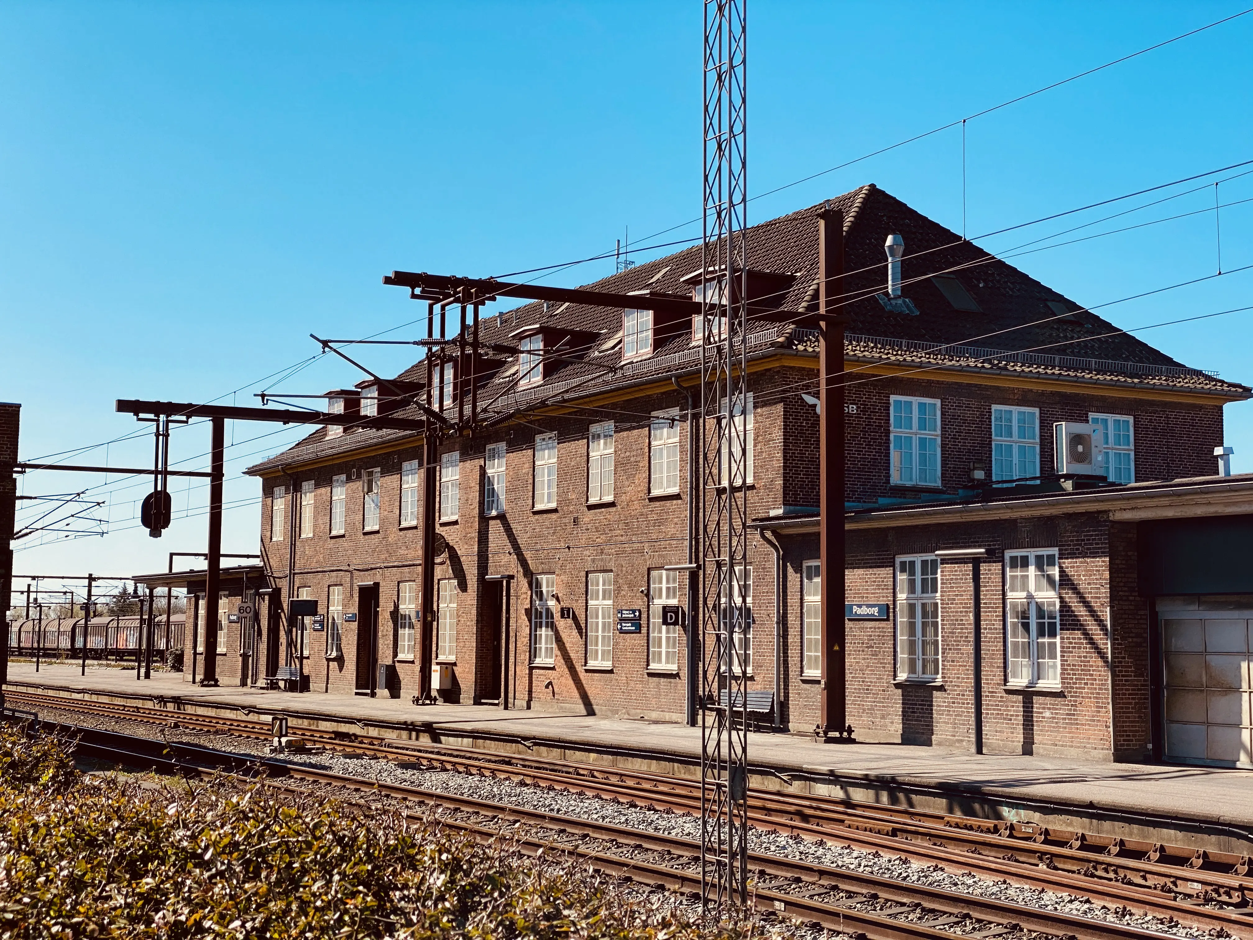 Billede af Padborg Station.