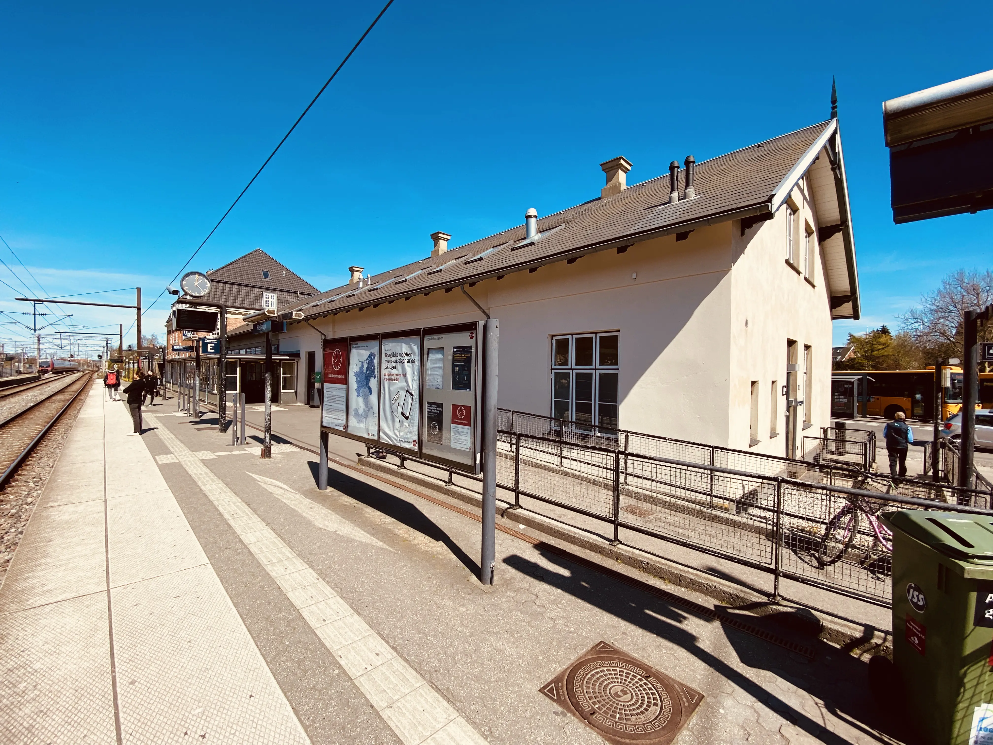 Billede af Hellerup Station.