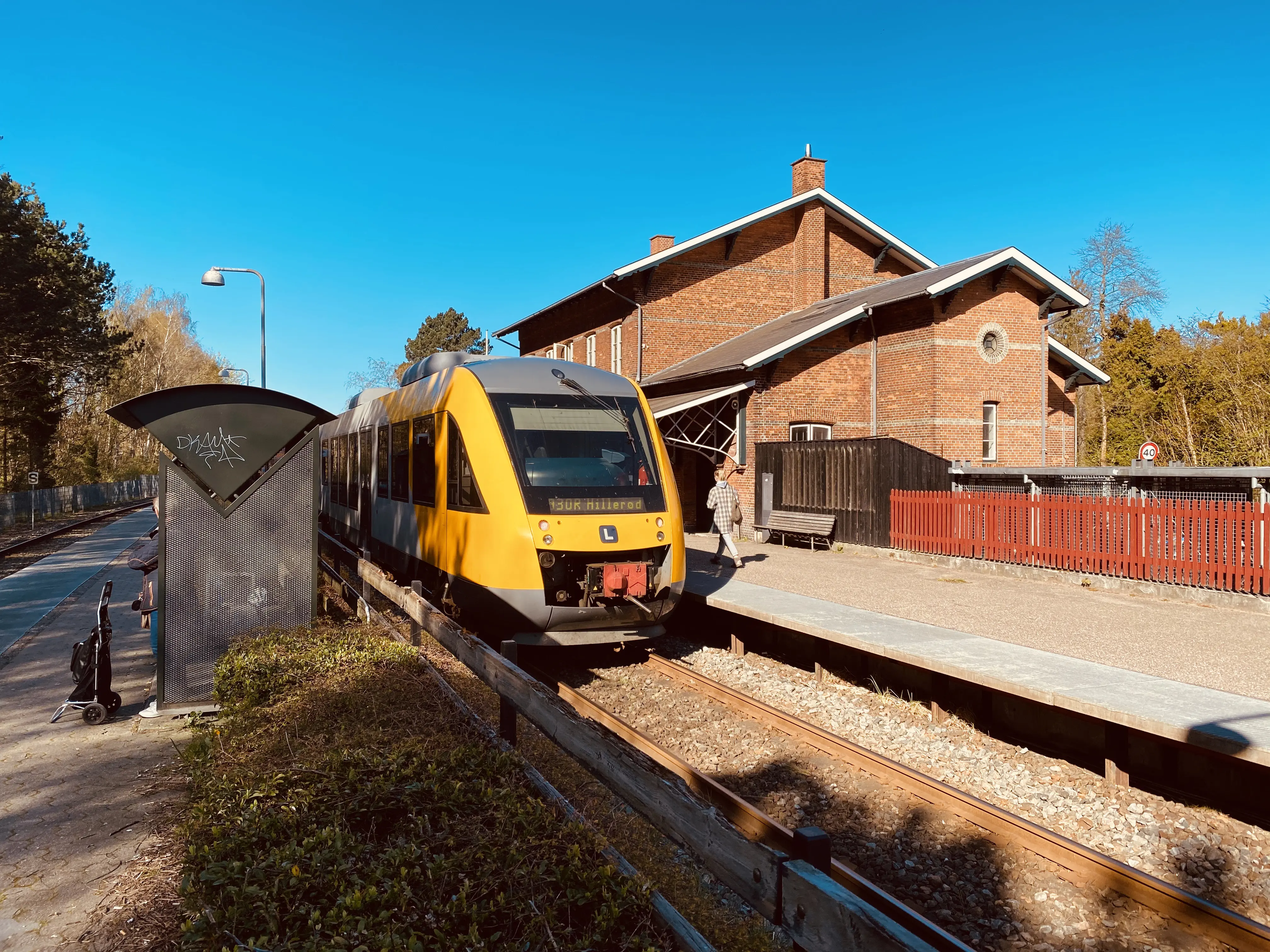 Billede af Fredensborg Station.
