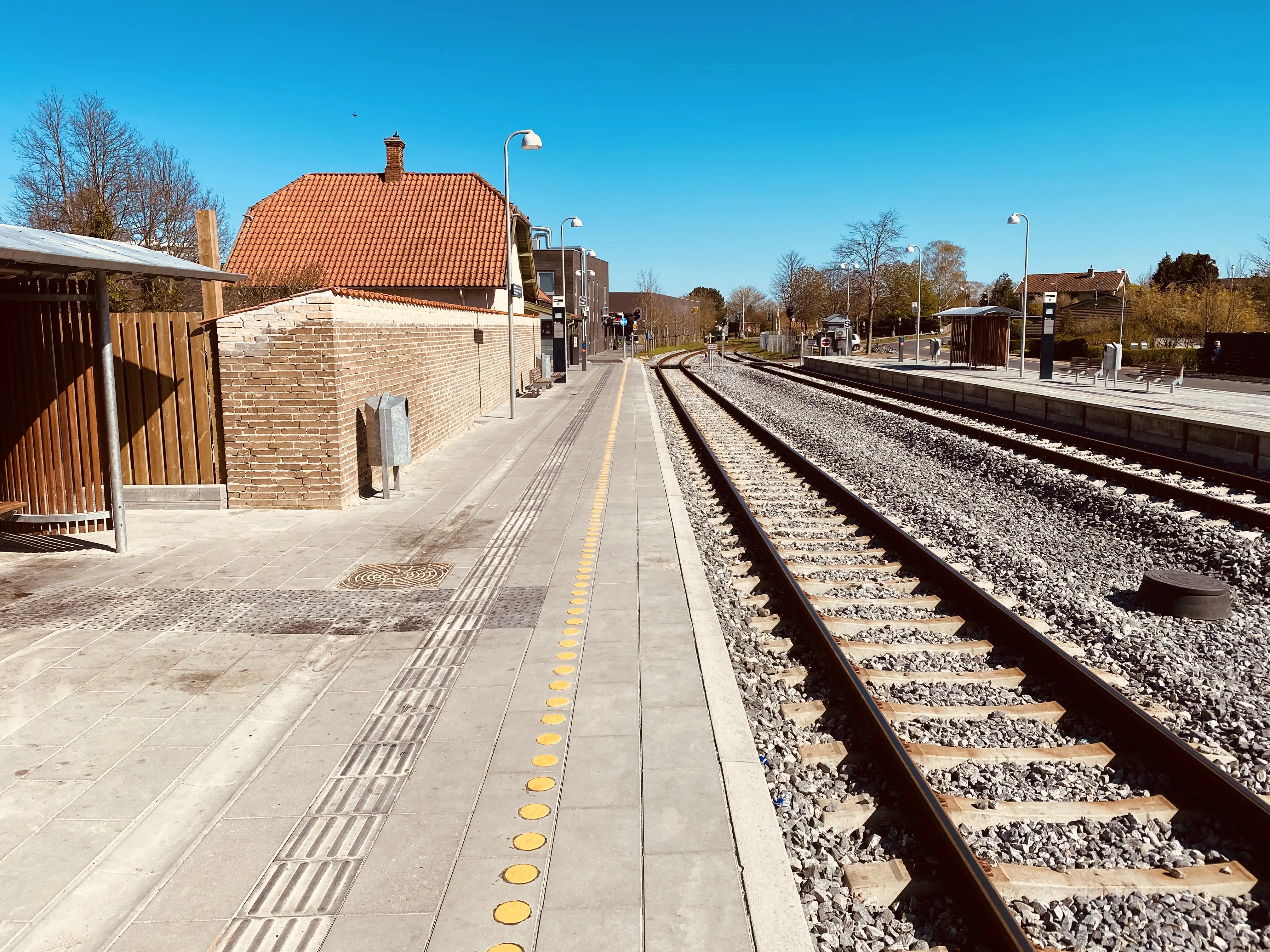 Billede af Ålsgårde Station.