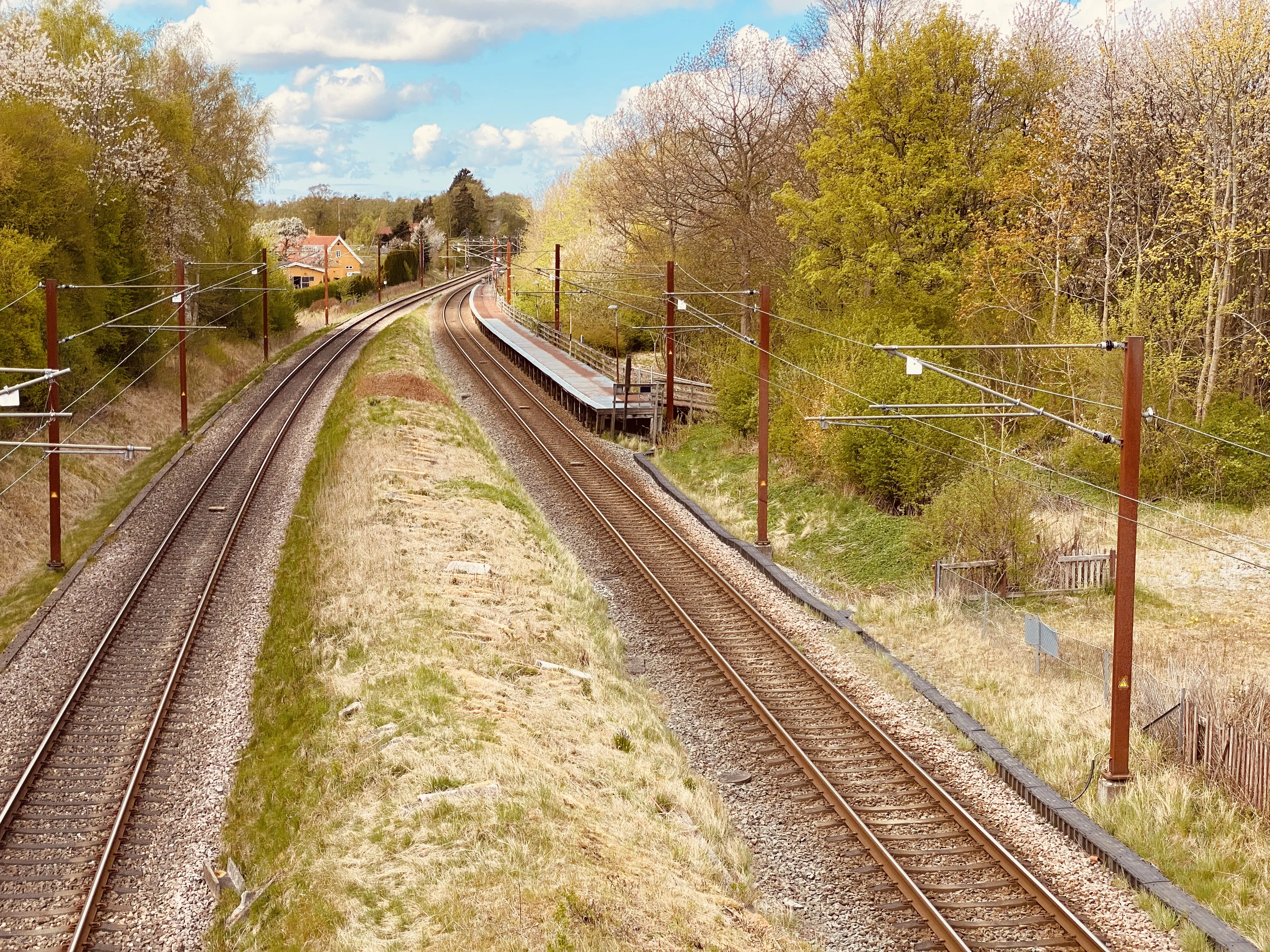 Billede af Høvelte S-togstrinbræt.