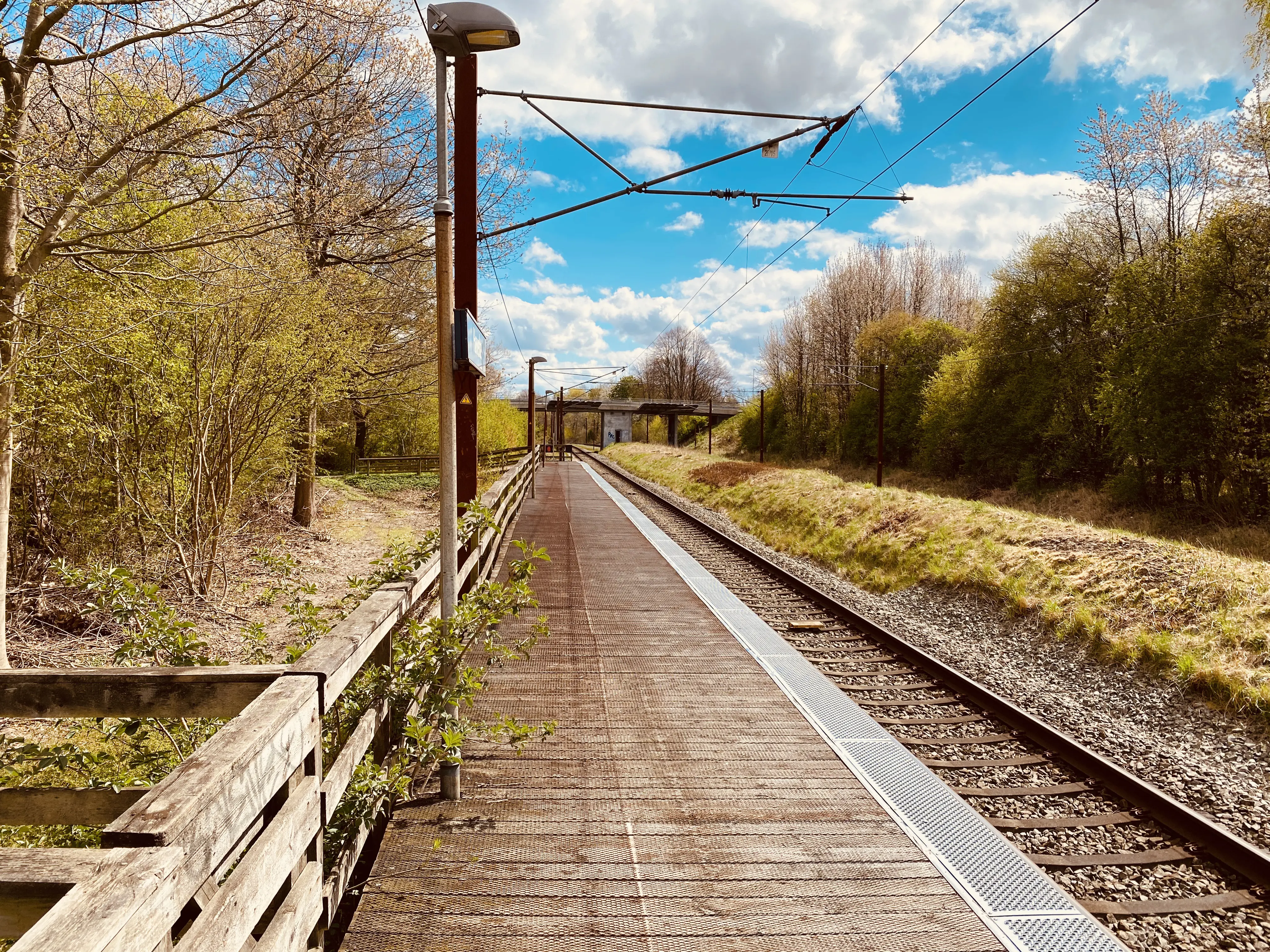 Billede af Høvelte S-togstrinbræt.