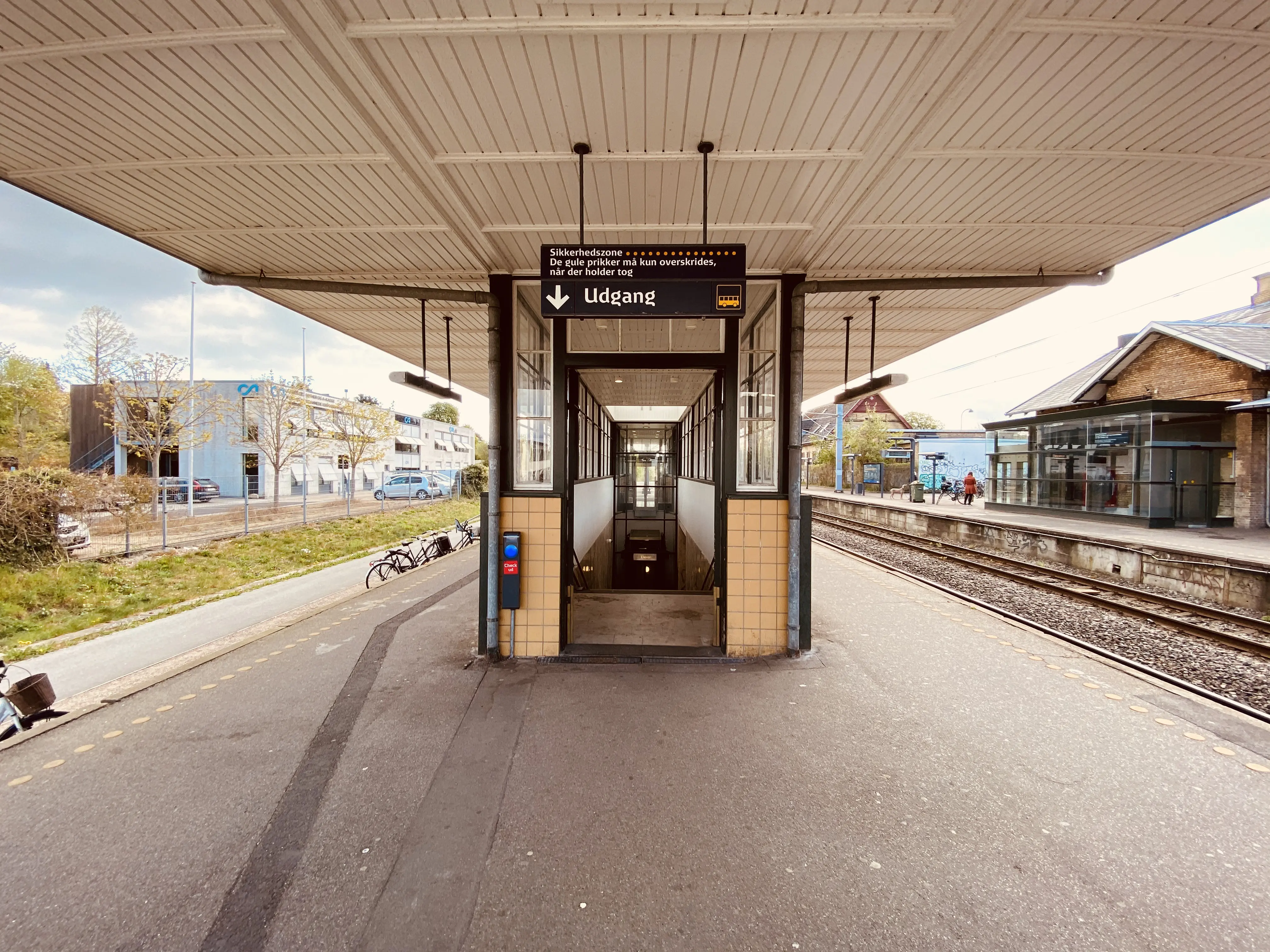 Billede af Gentofte Station.