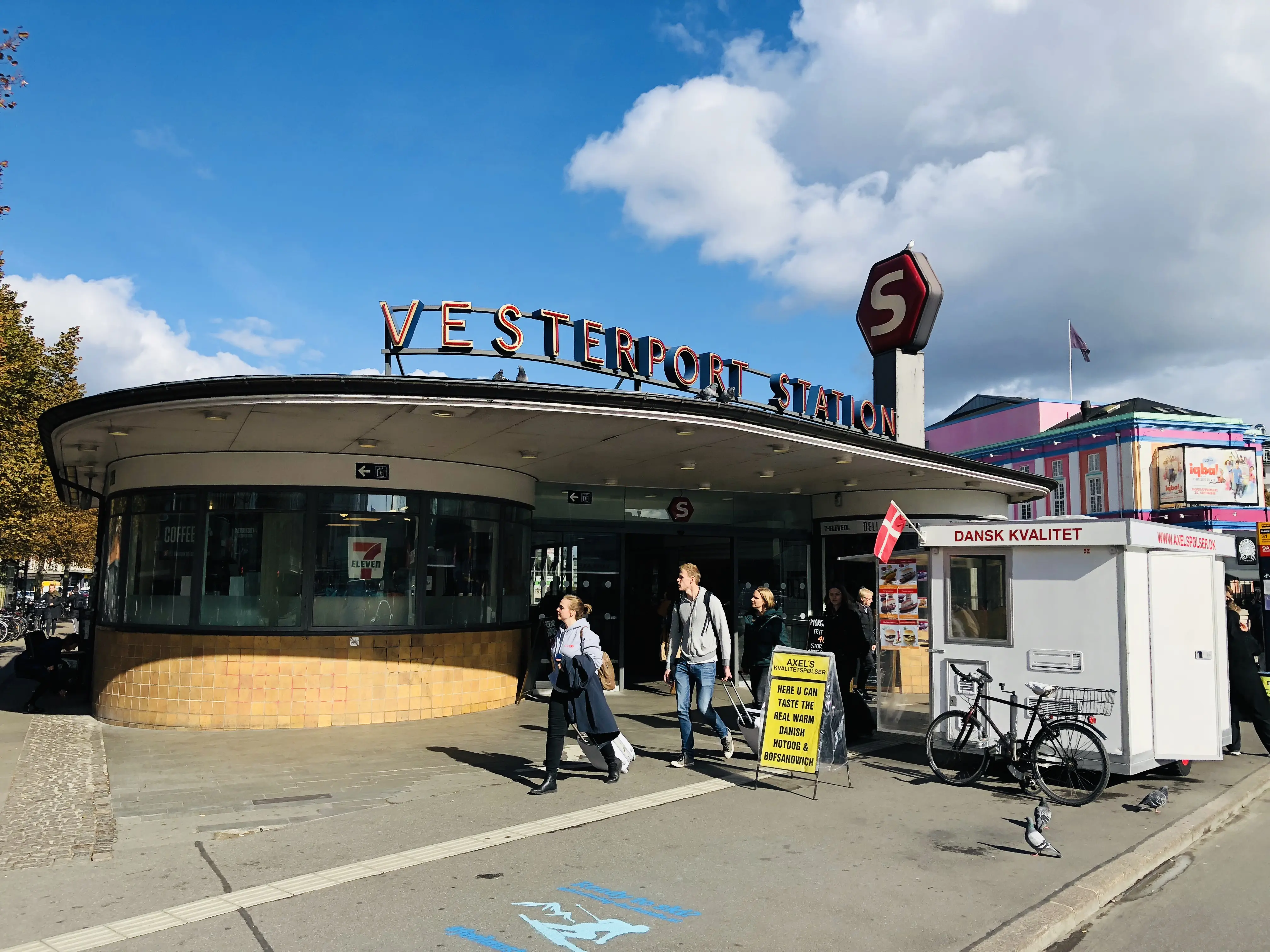 Billede af Vesterport Station.