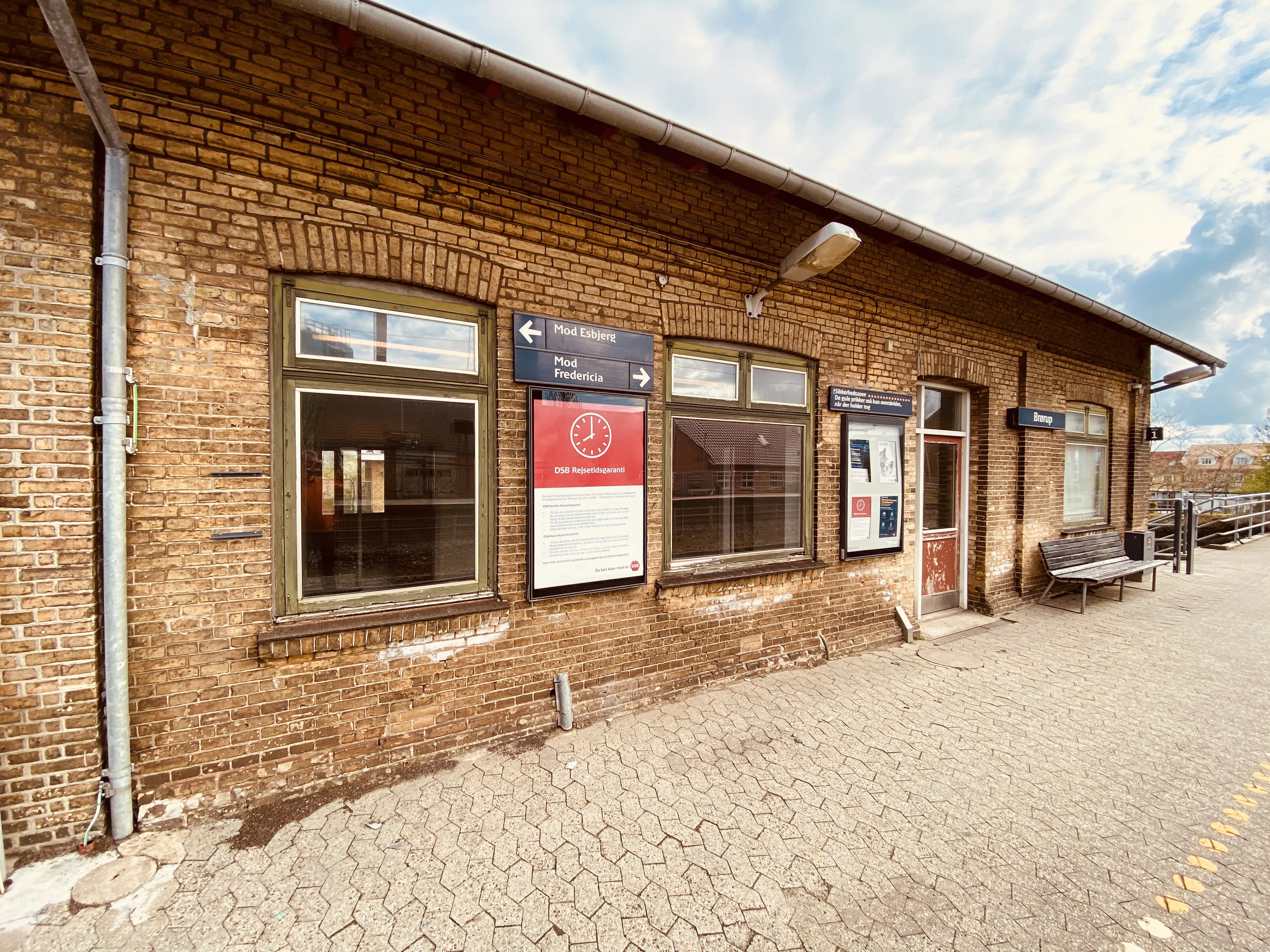 Billede af Brørup Station.