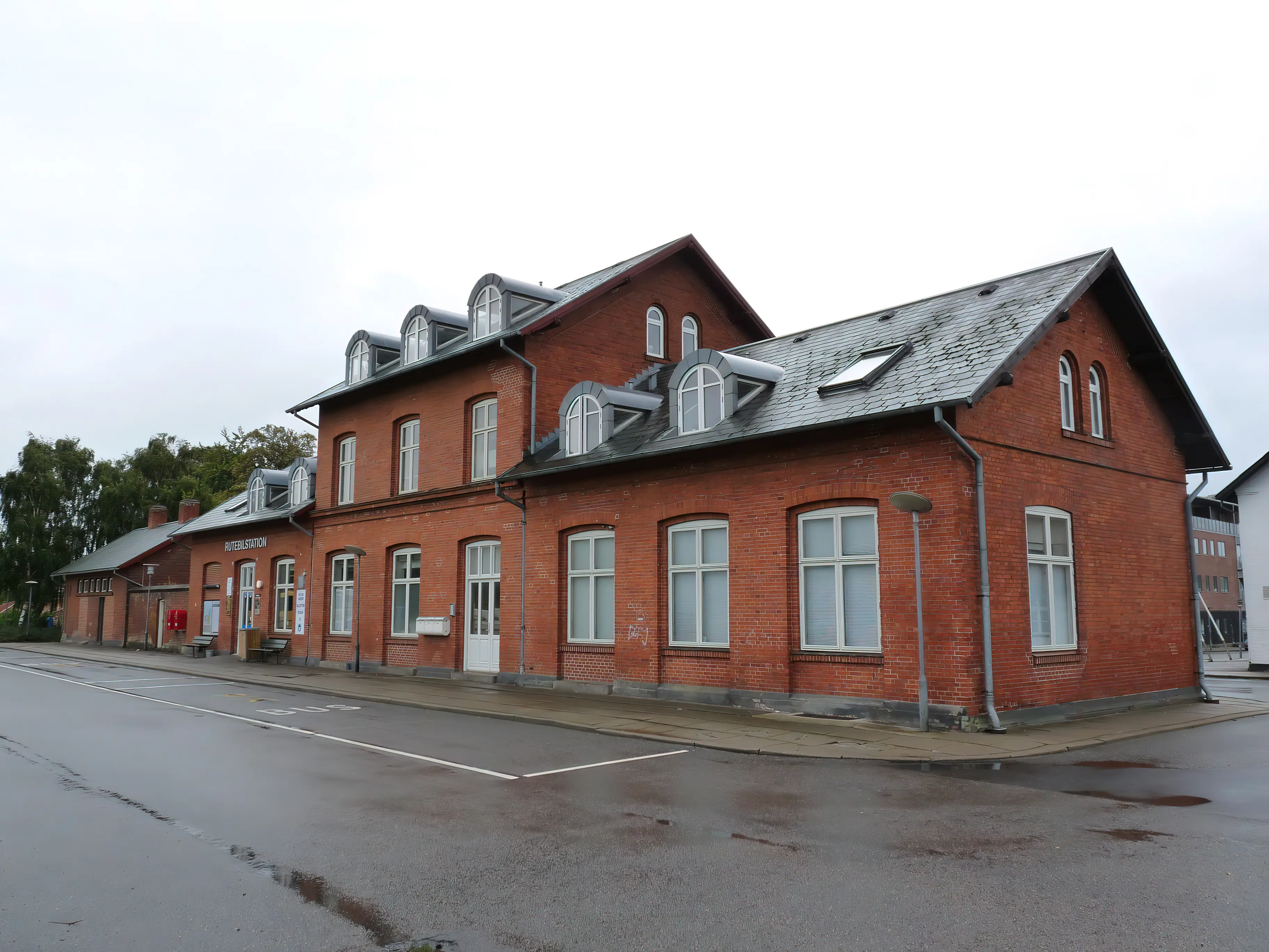 Billede af Ålestrup Station.