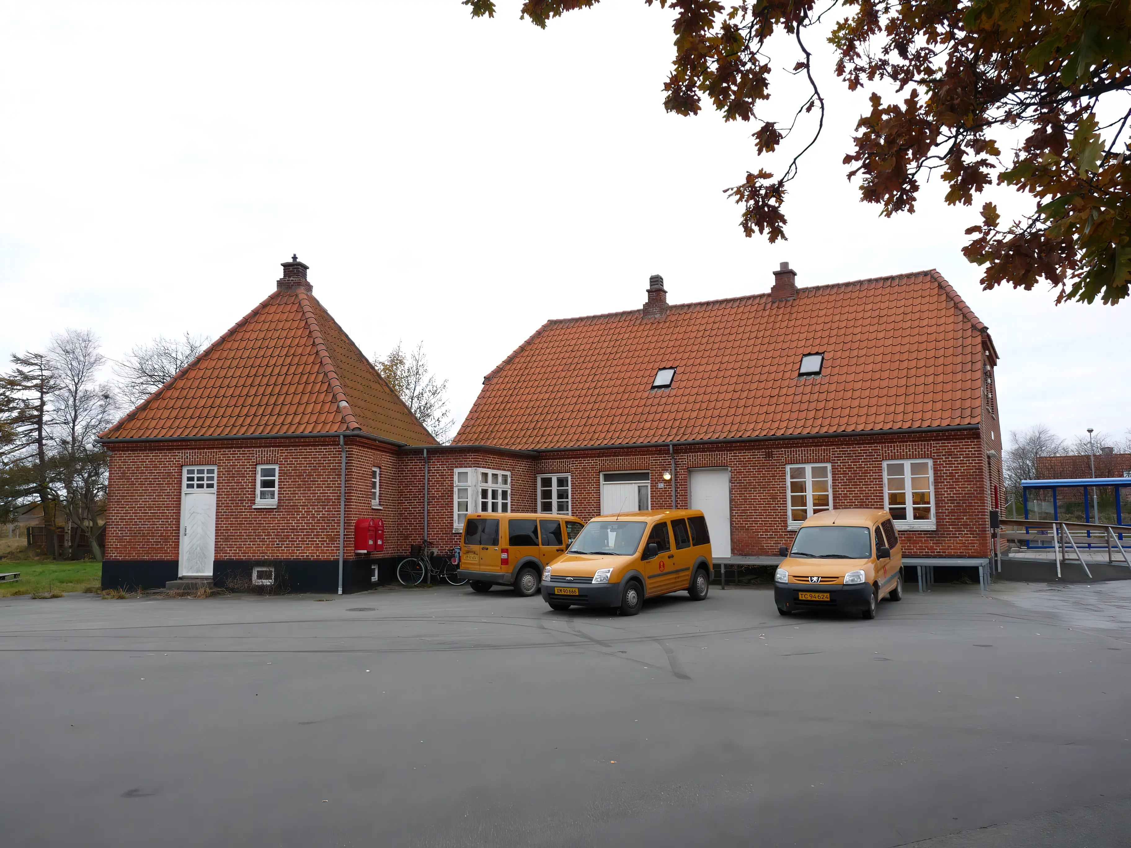 Billede af Ålbæk Station.
