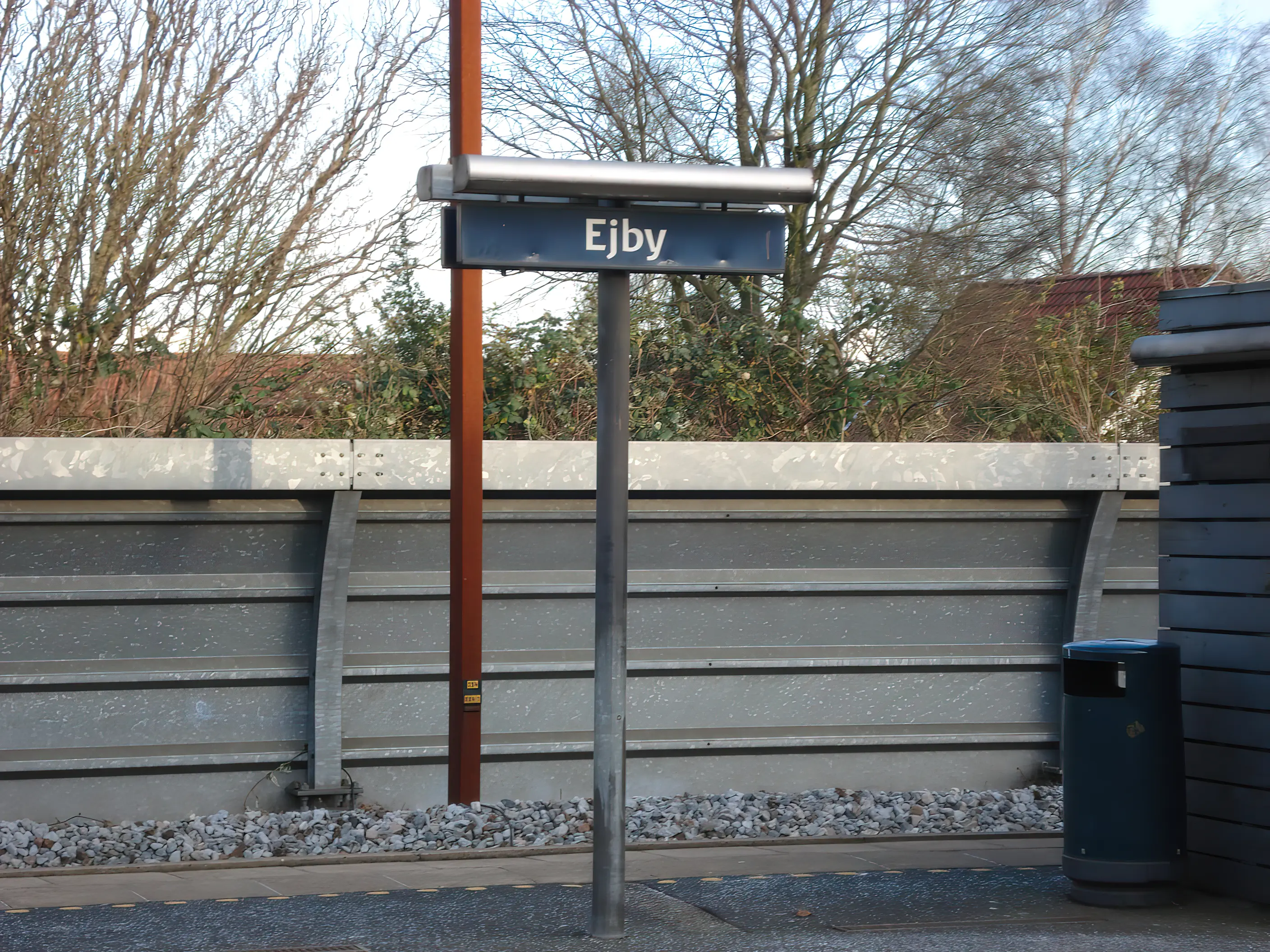 Billede af Ejby Station.