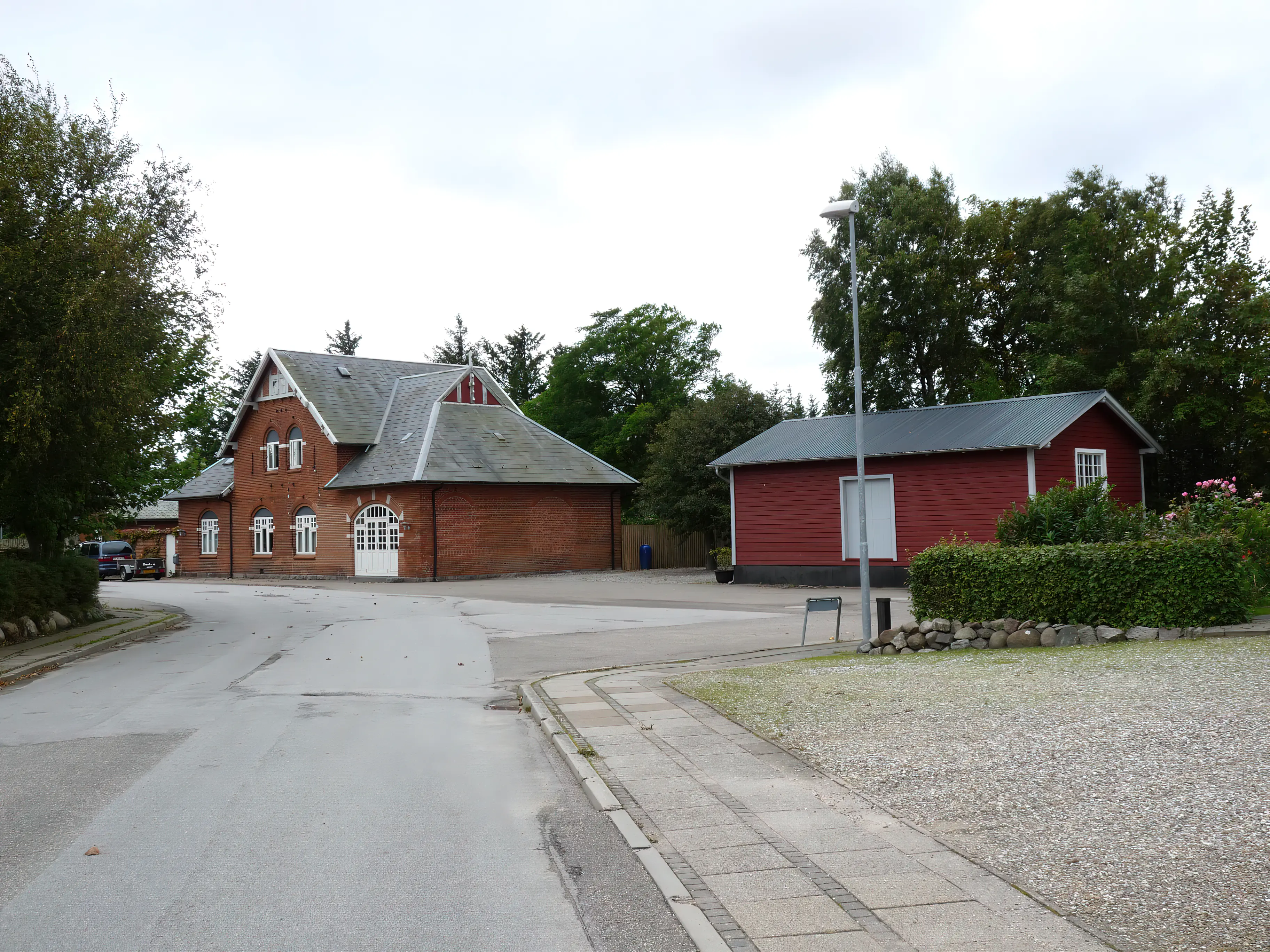 Billede af Frøstrup Station.