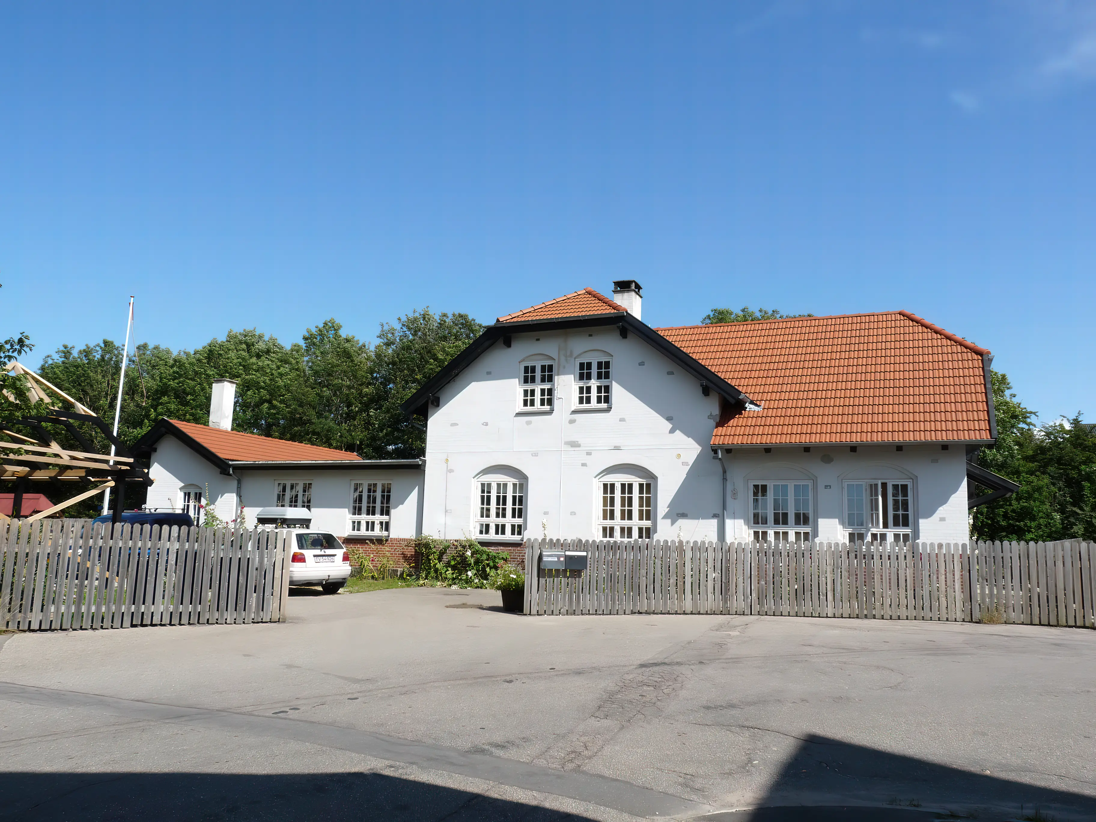 Billede af Fårevejle Station.