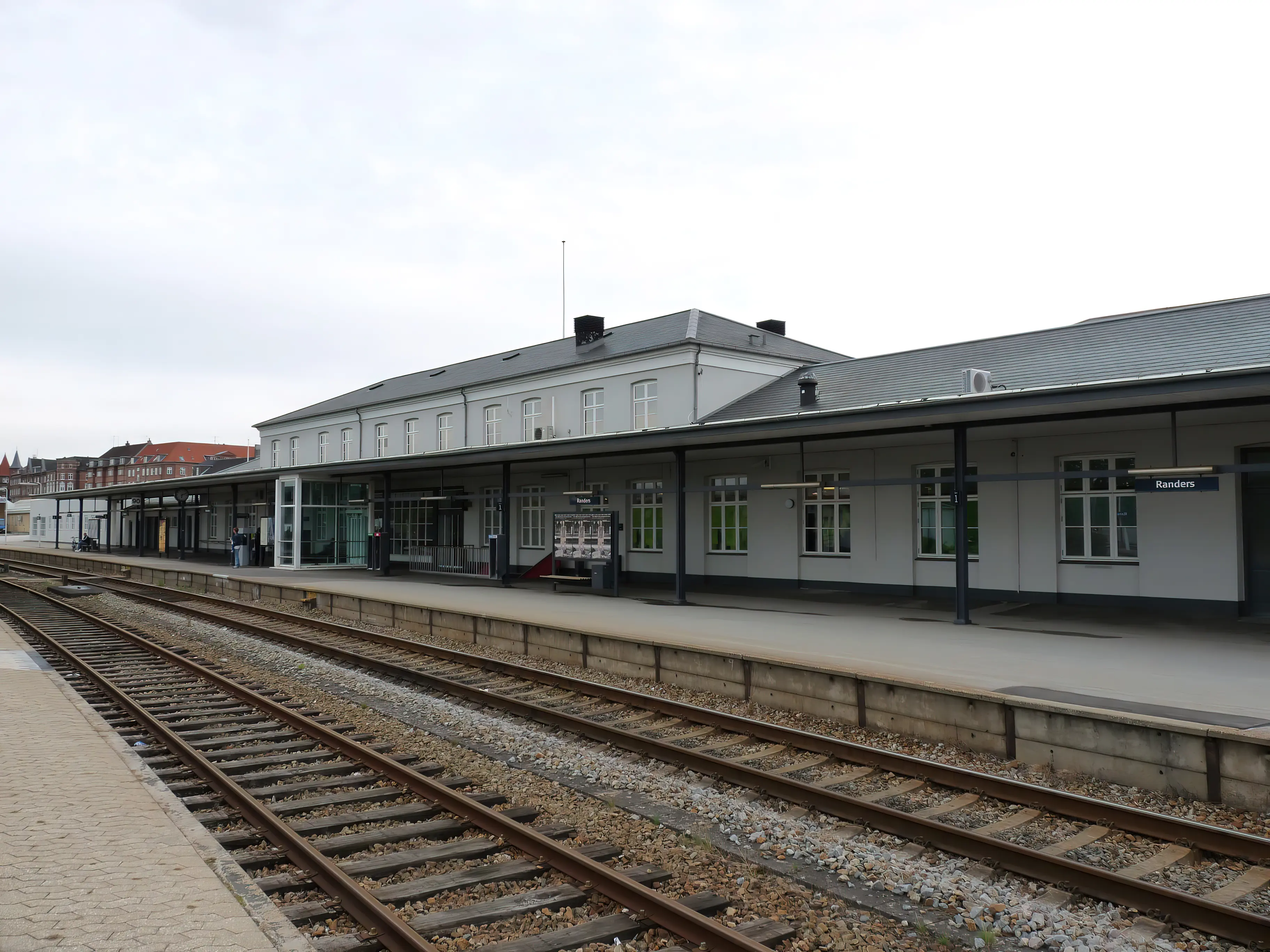 Billede af Randers Station.
