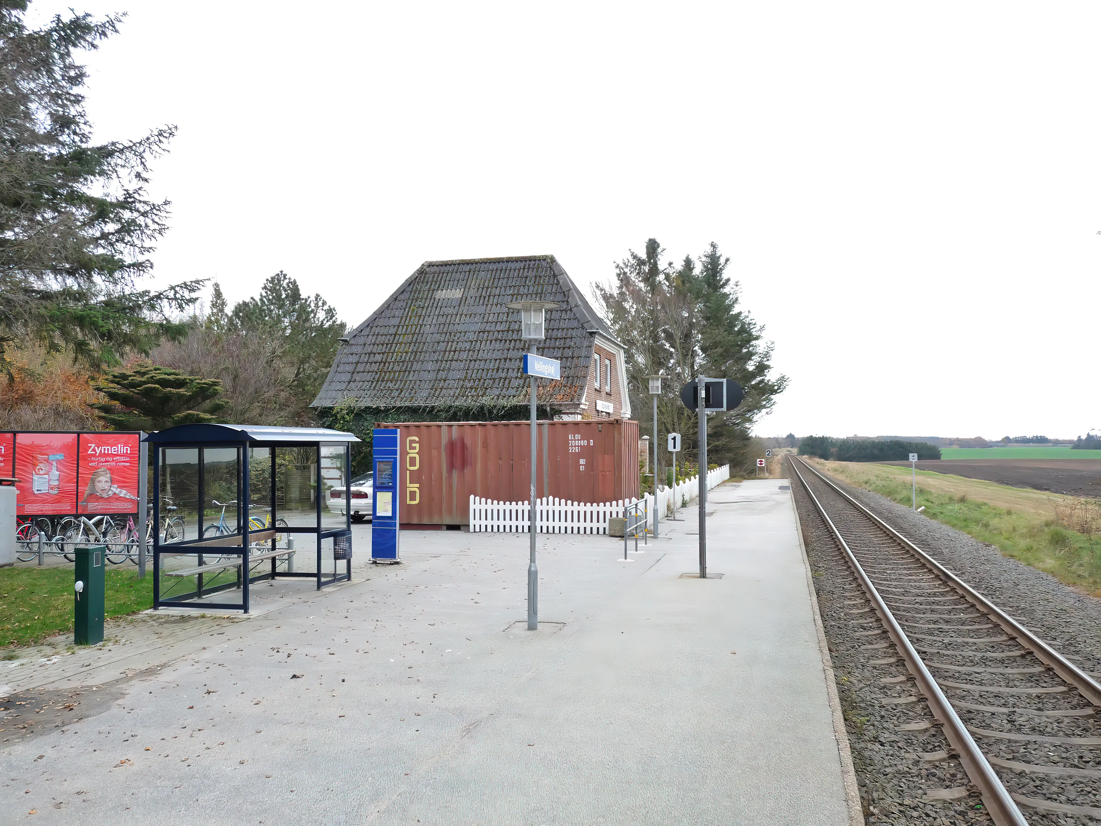 Billede af Vellingshøj Station.