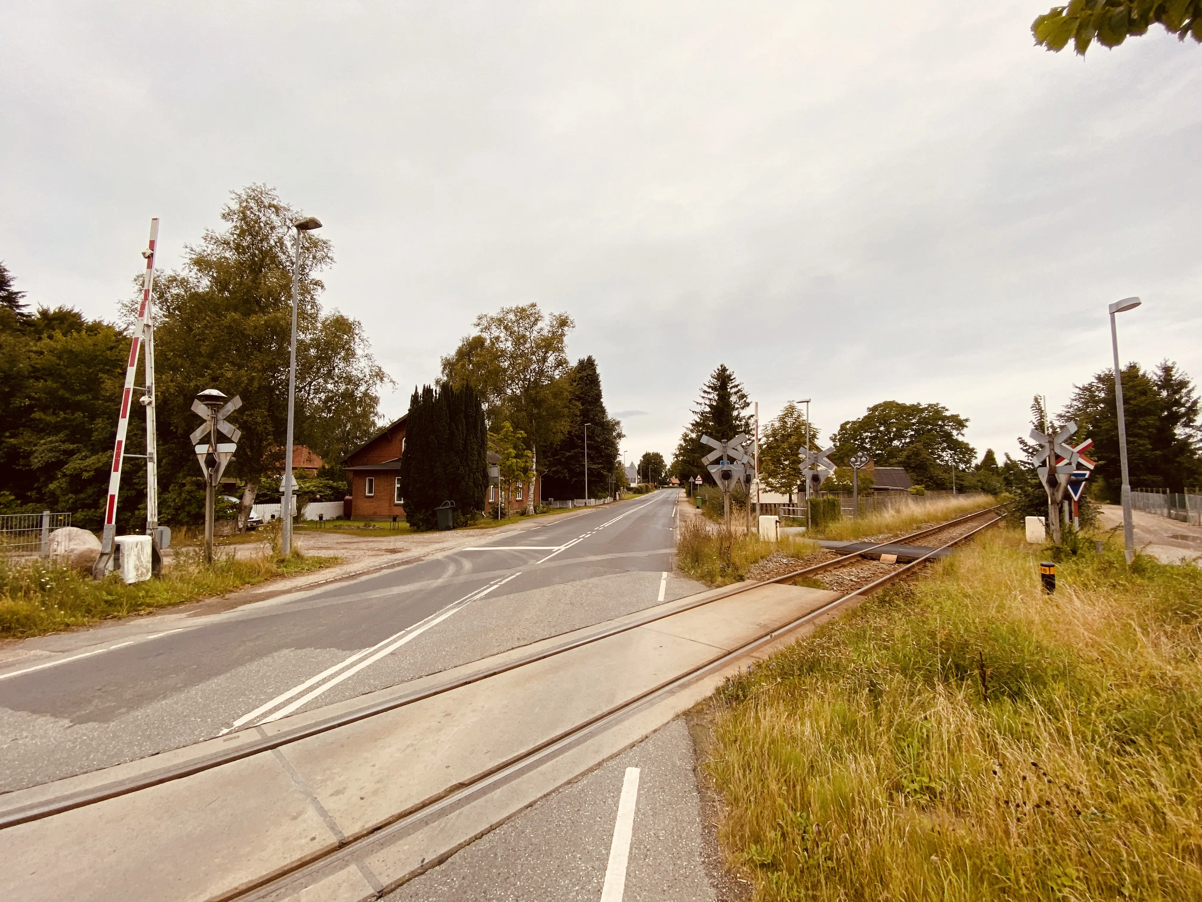 Billede af Stenstrup Syd Trinbræt med Sidespor.