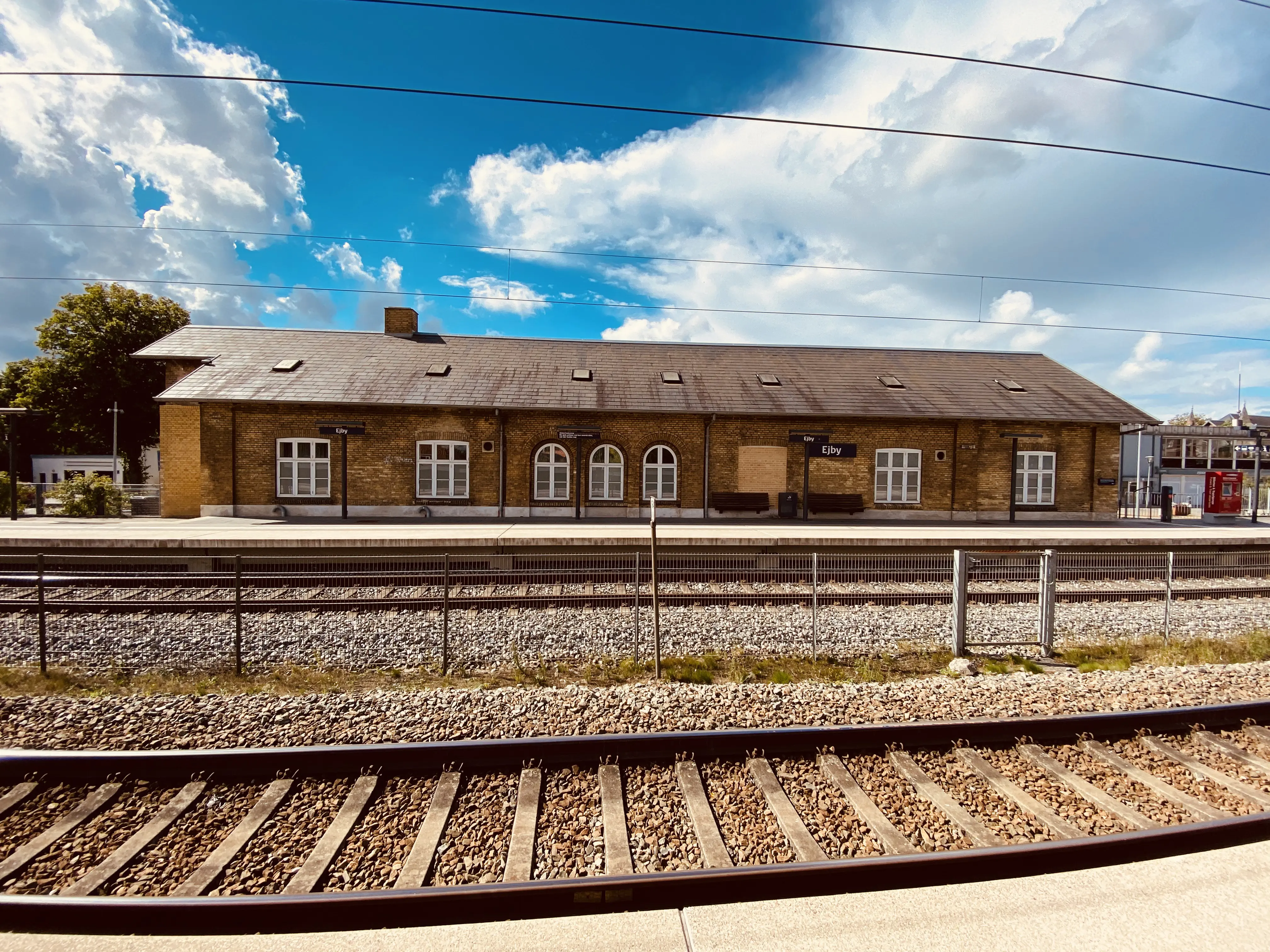 Billede af Ejby Station.