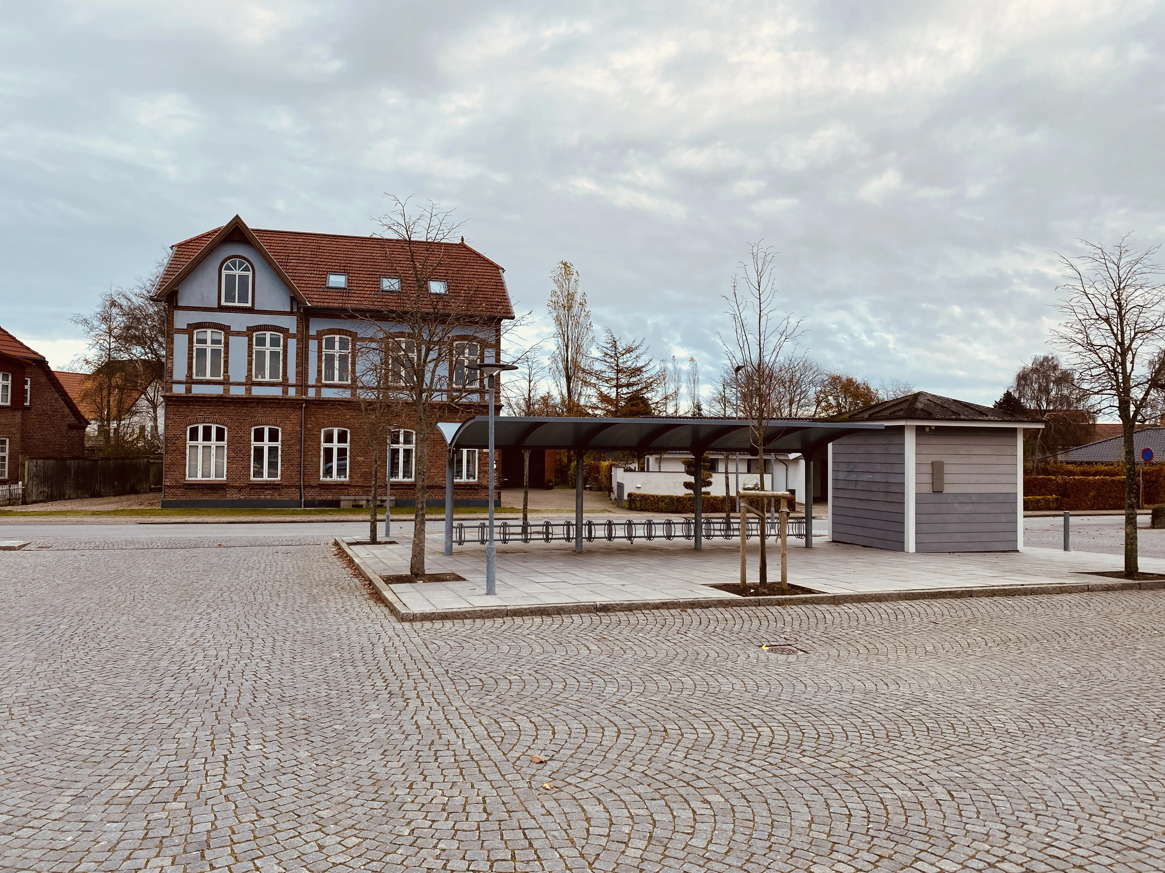 Billede af Toftlund Stations  posthus.
