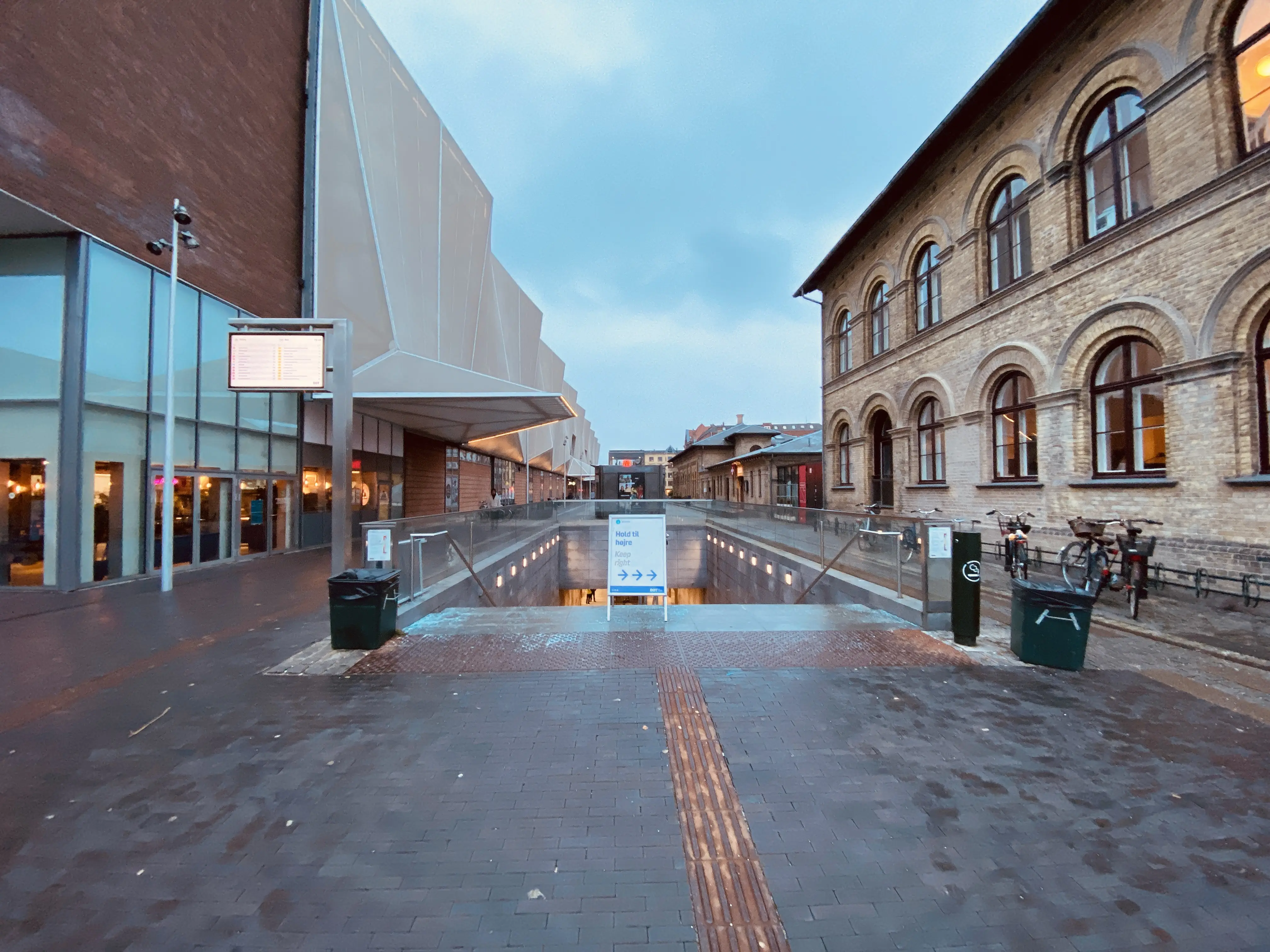 Billede af Frederiksberg Metrostation.
