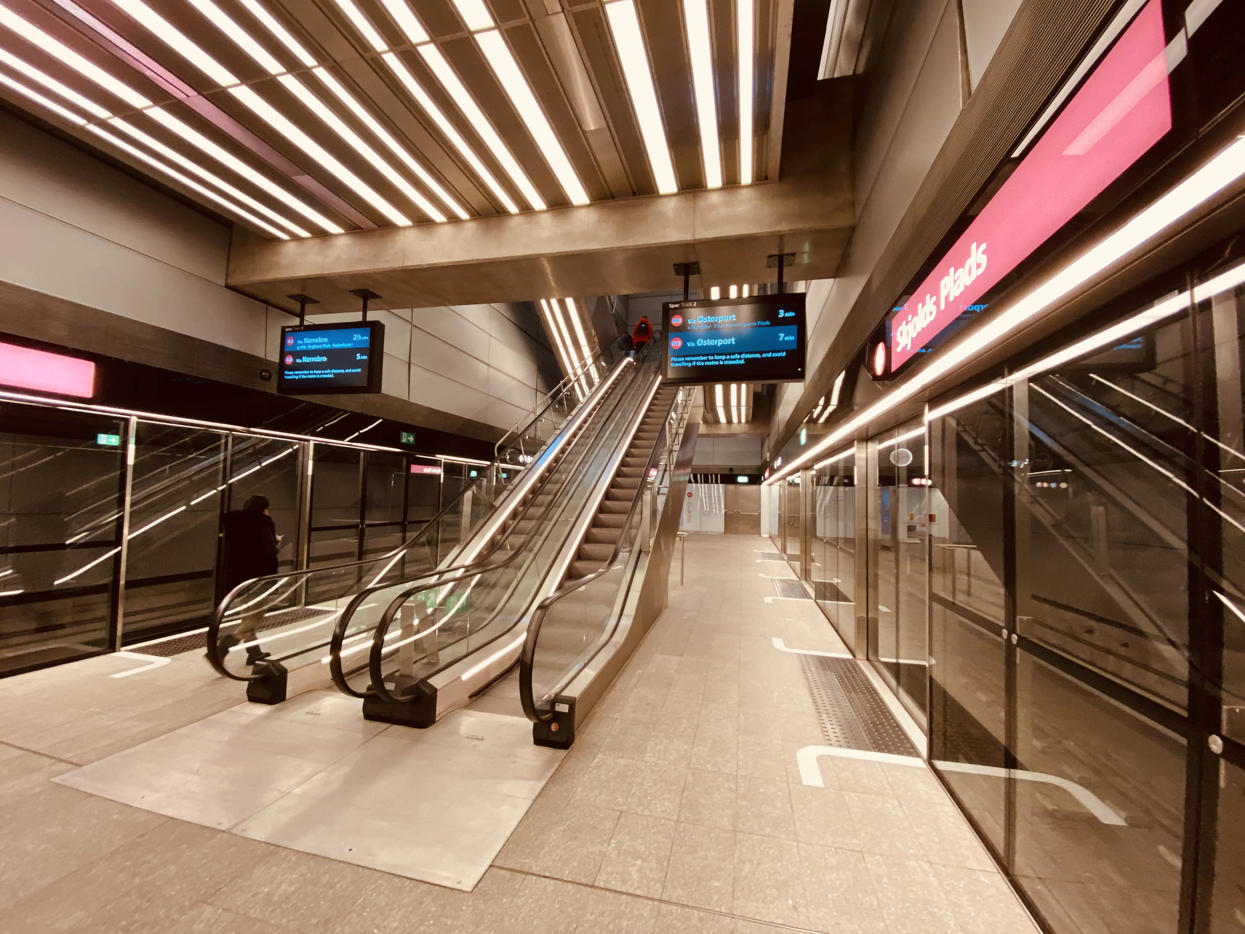 Billede af Skjolds Plads Metrostation.