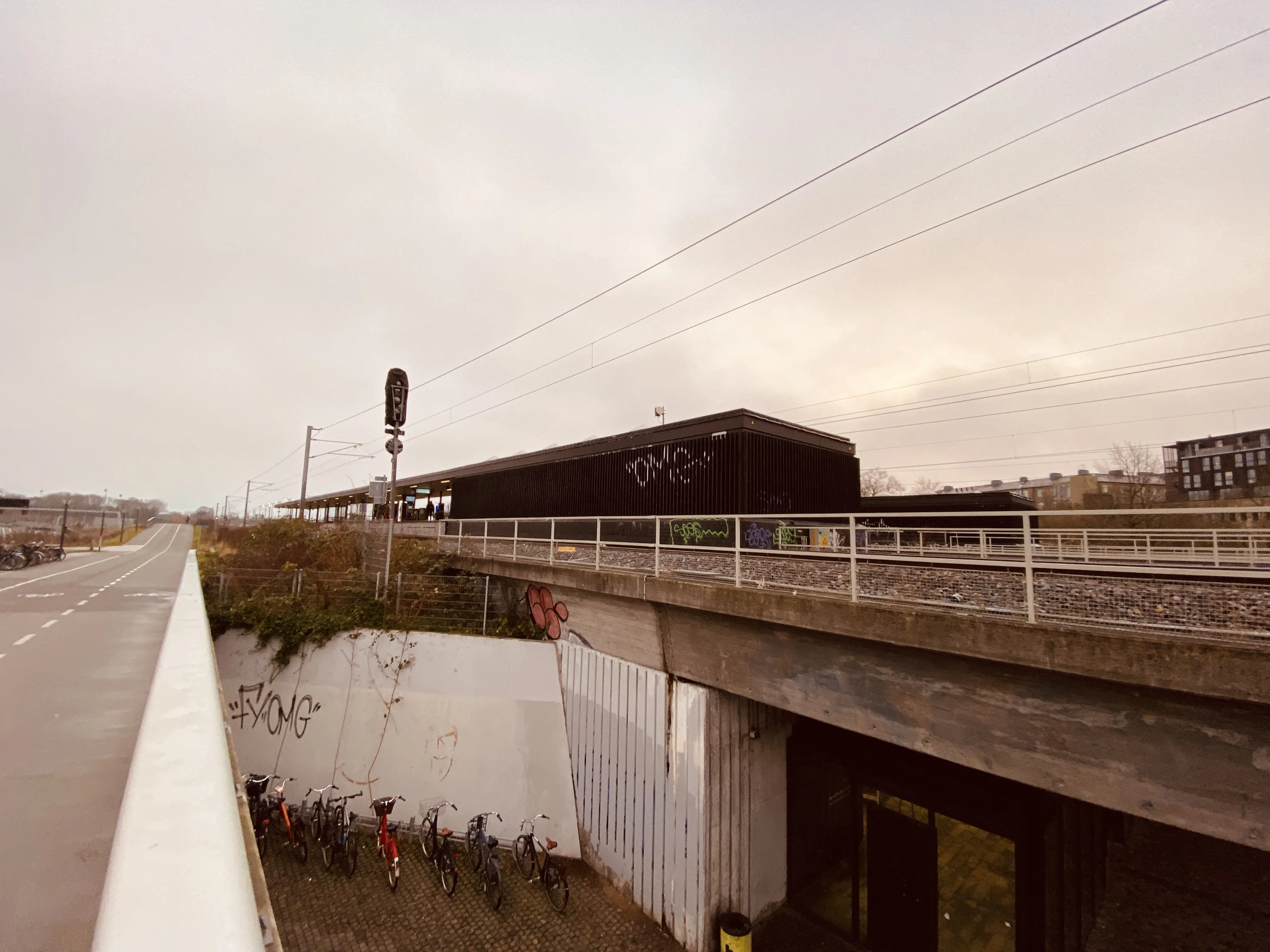 Billede af Ryparken S-togstrinbræt.