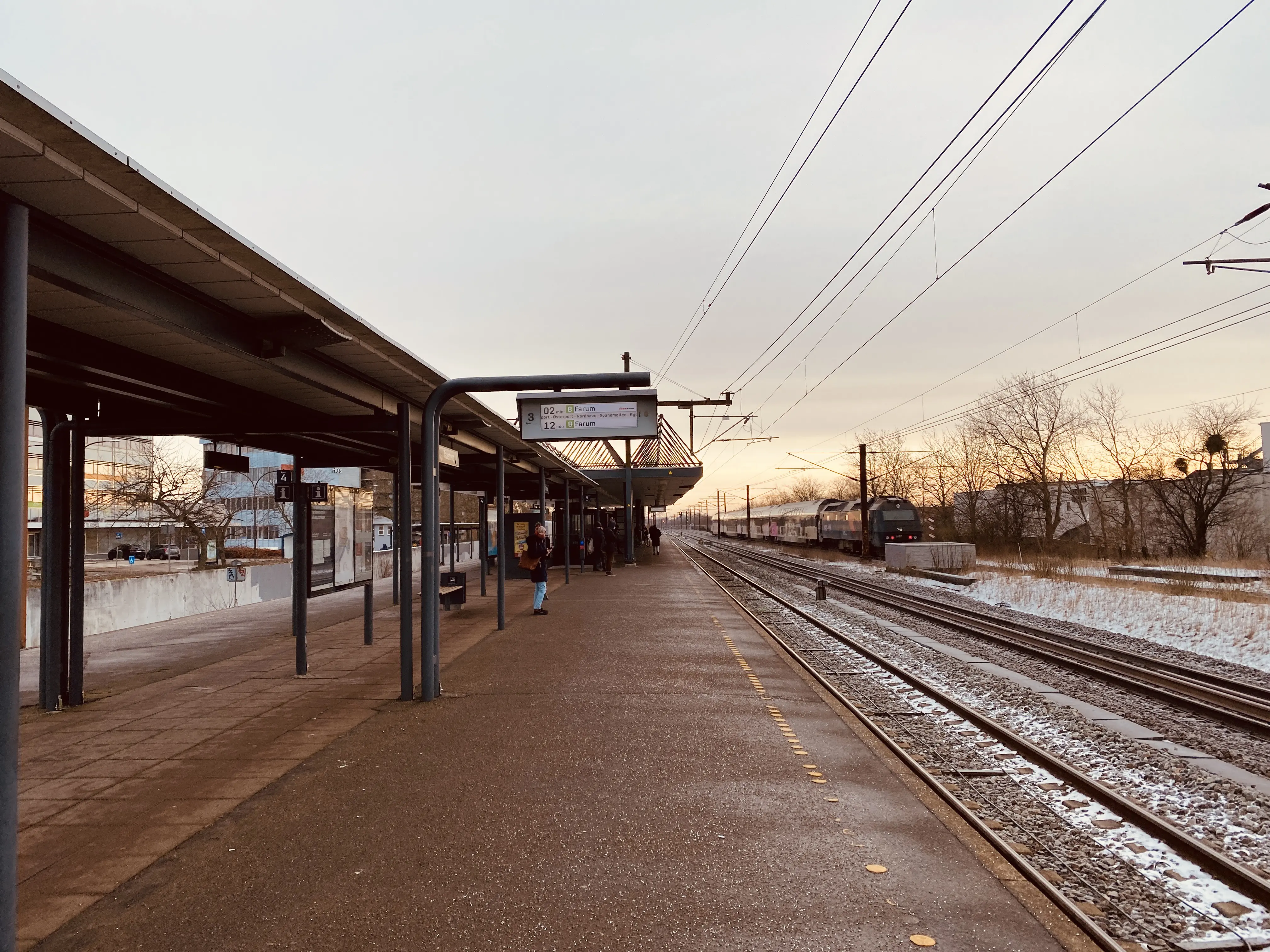 Billede af Taastrup Station.