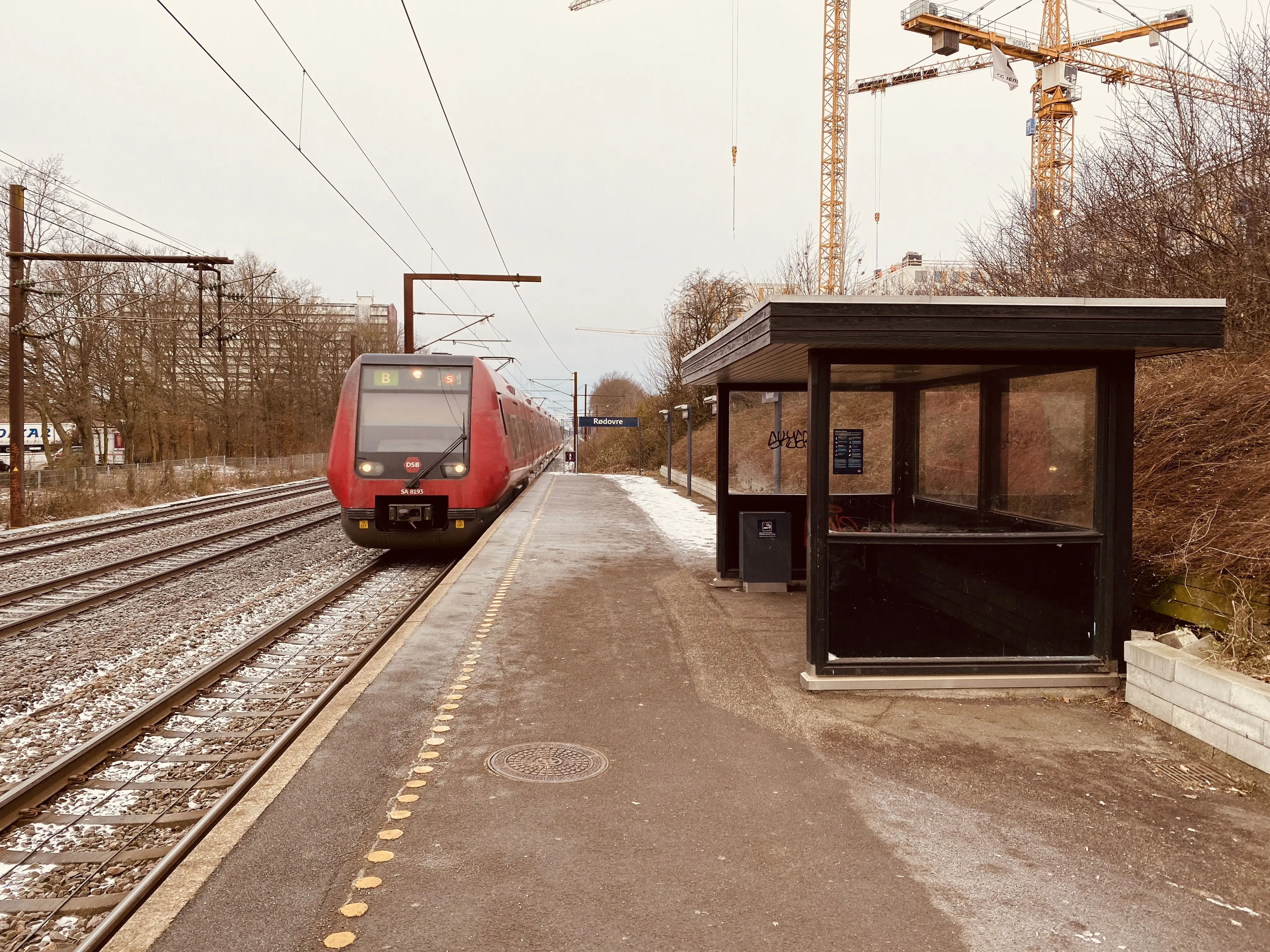 Billede af Rødovre S-togstrinbræt.
