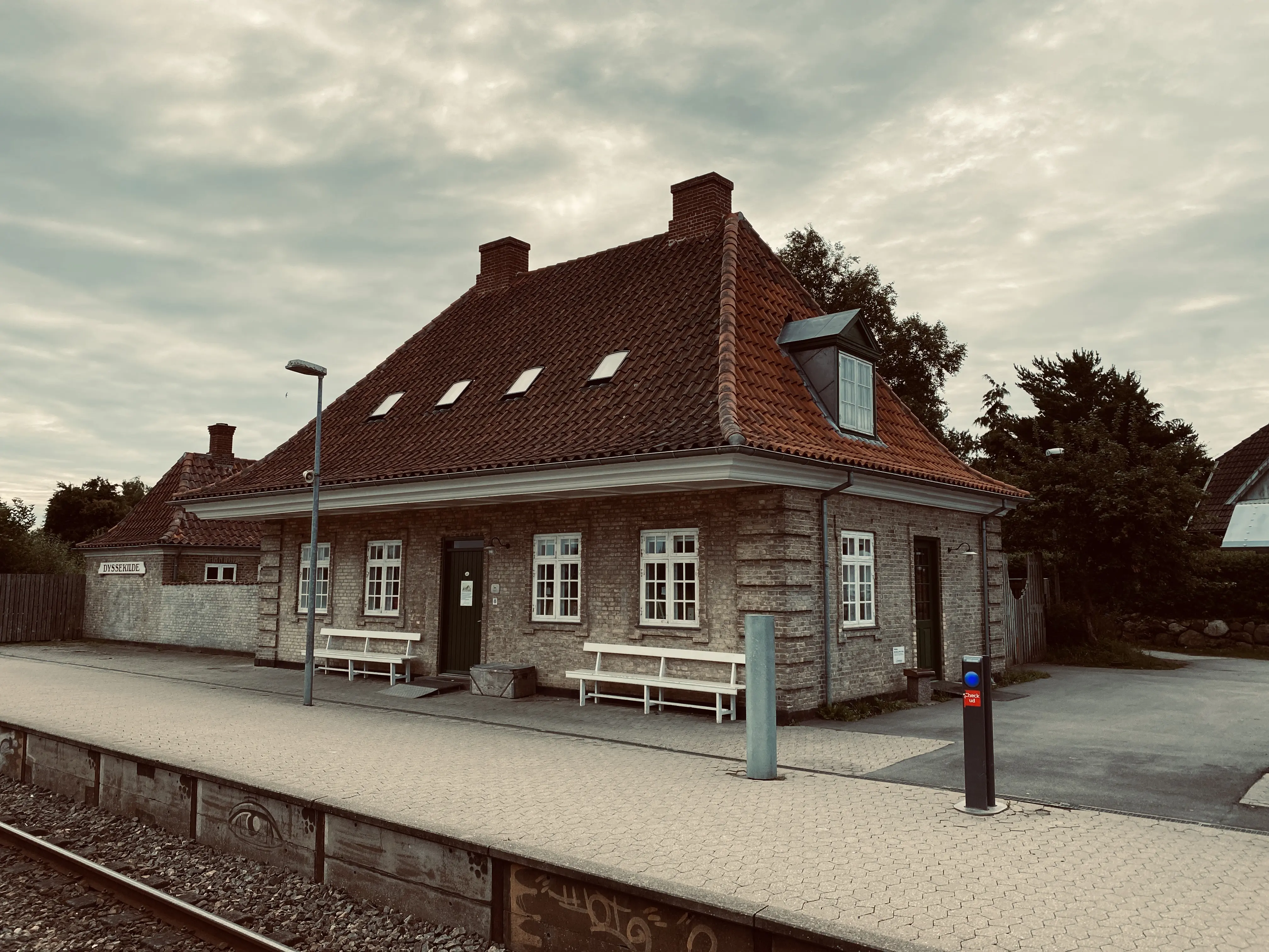 Billede af Dyssekilde Station.