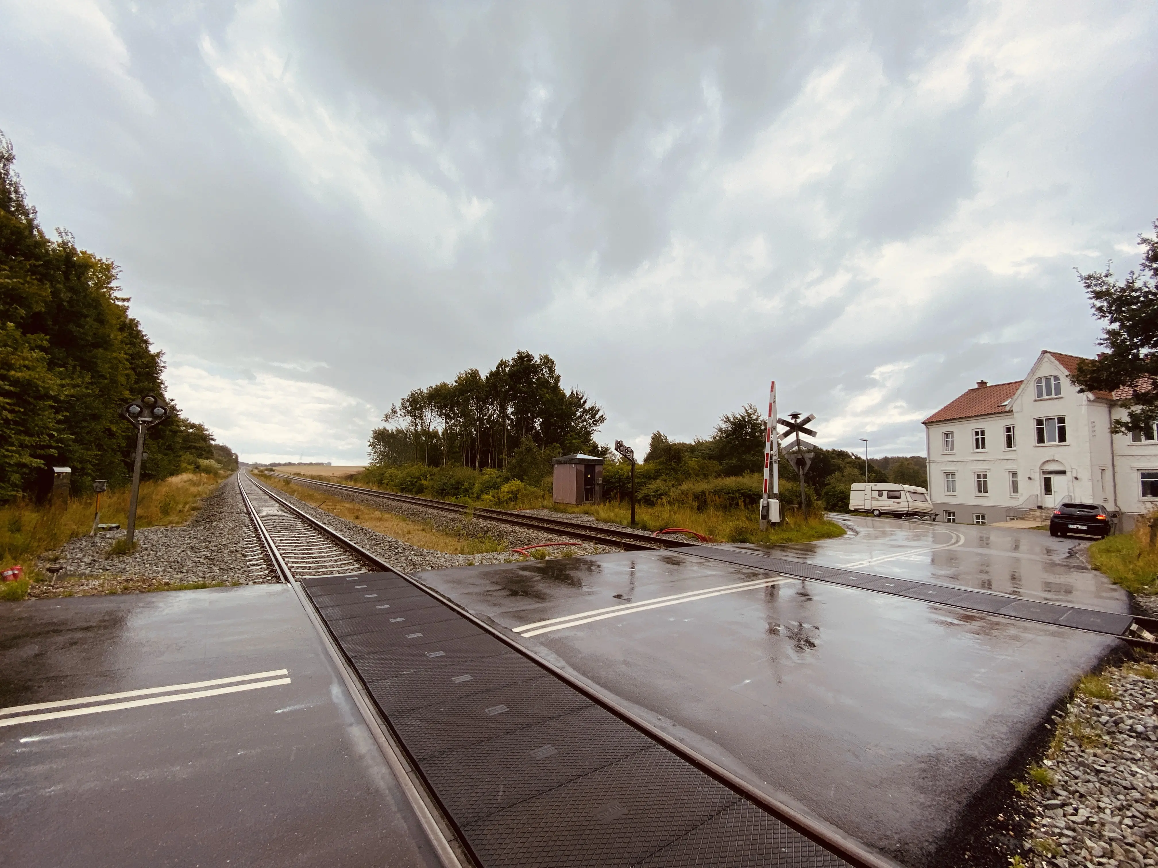 Billede af Bjerregrav Station - Station er nedrevet, men Bjerregrav Station har ligget her.