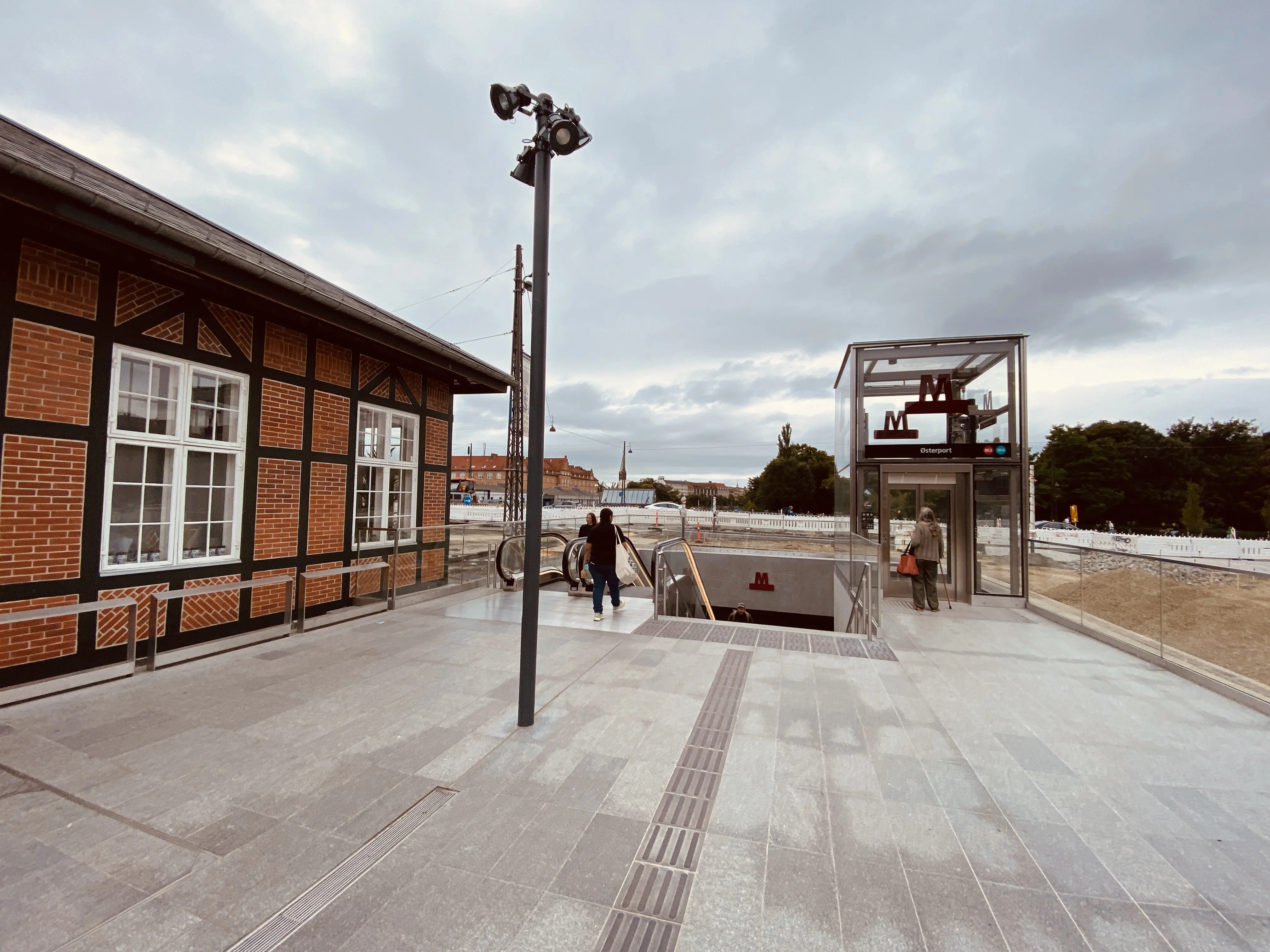 Billede af Østerport Metrostation.