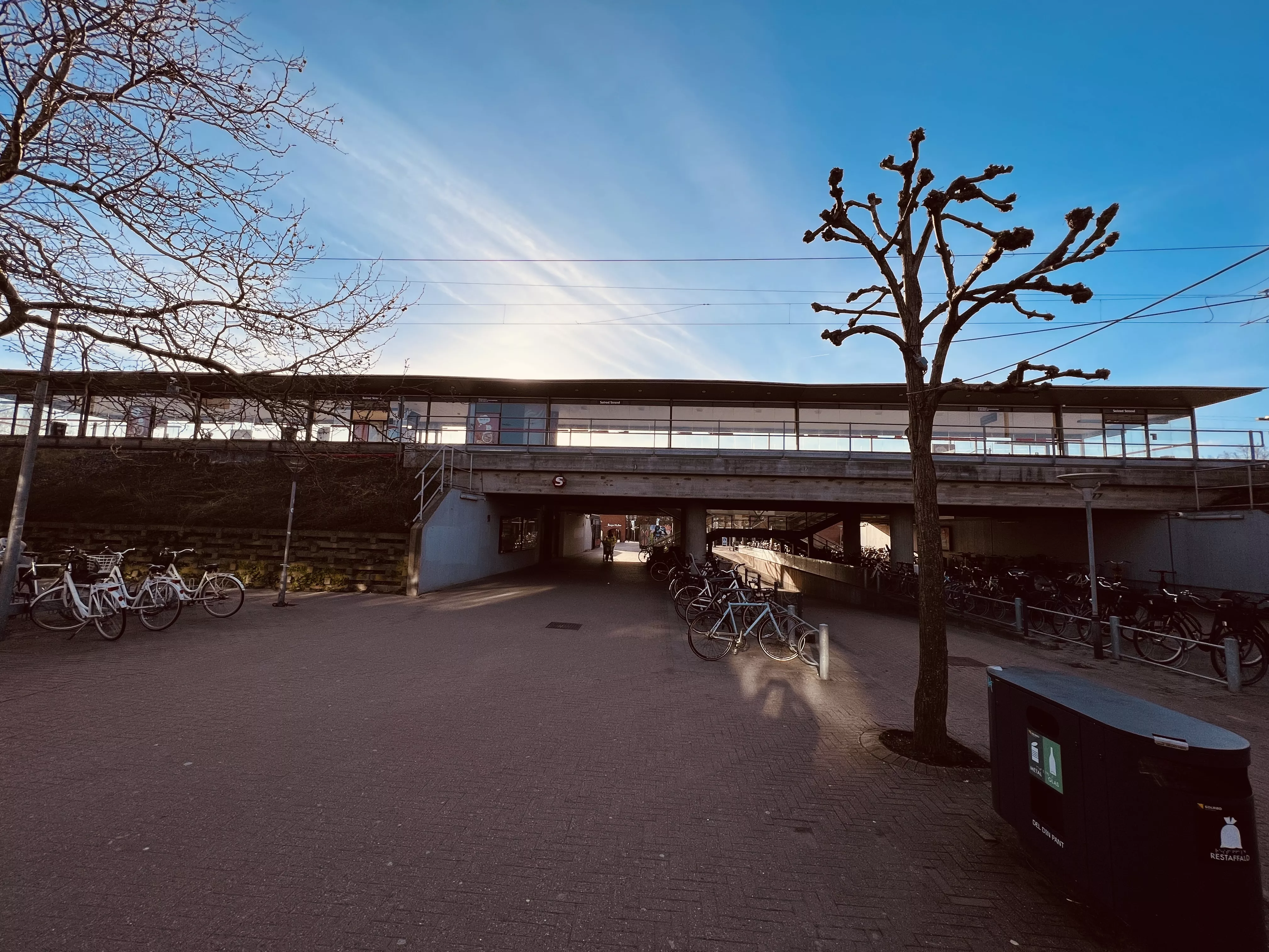 Billede af Solrød Strand S-togstrinbræt.