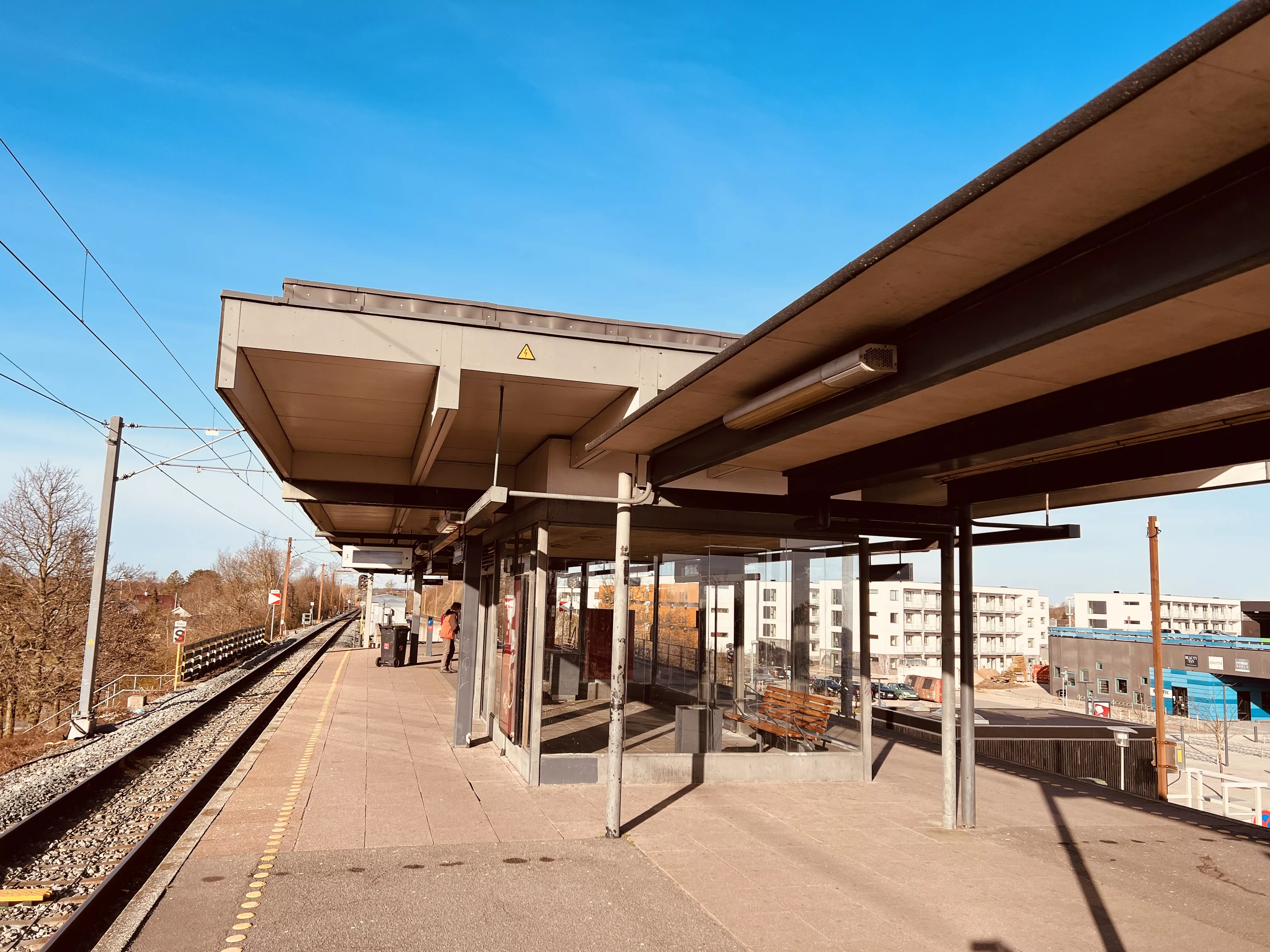 Billede af Karlslunde S-togstrinbræt.