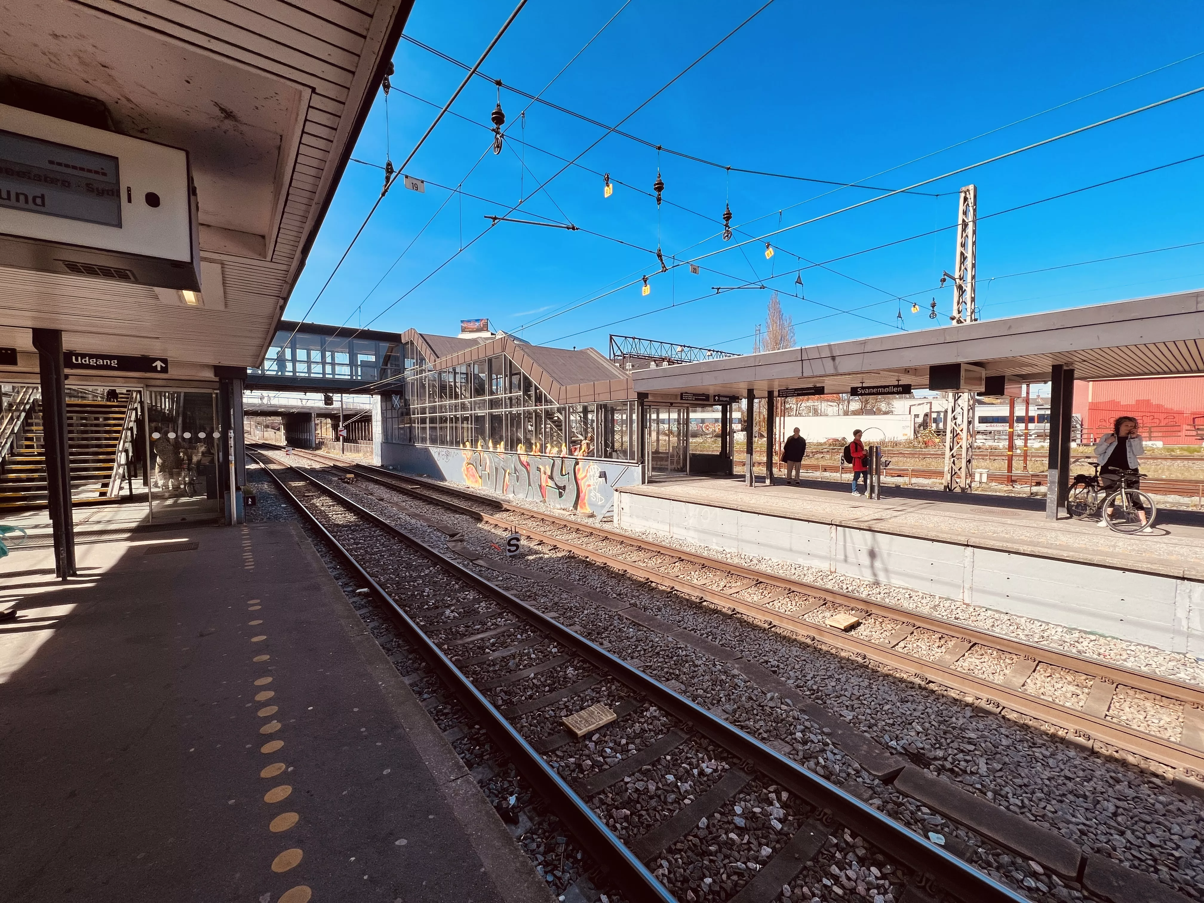 Billede af Svanemøllen S-togsstation.