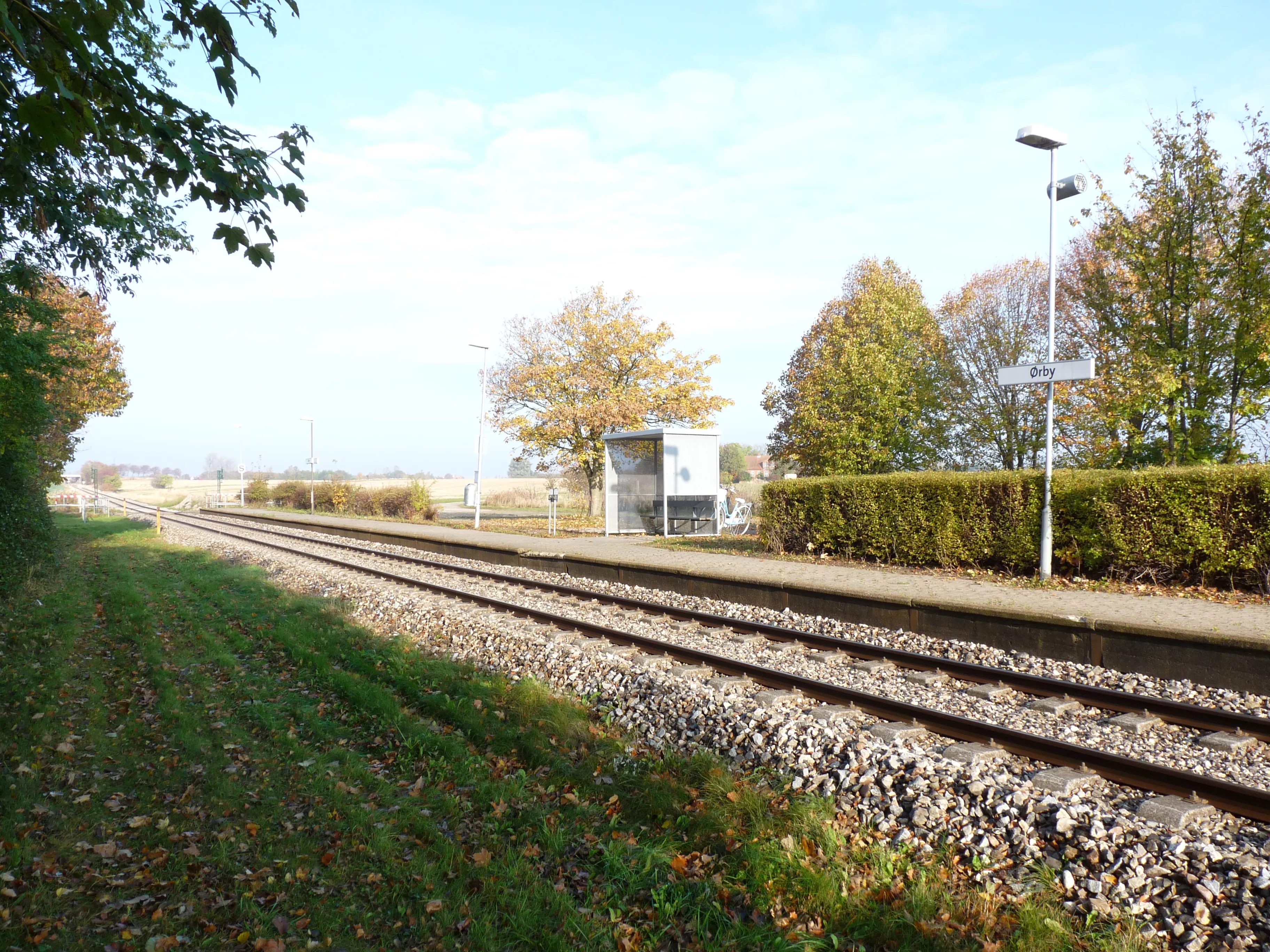 Billede af Ørby Station - Station er nedrevet, men Ørby Station har ligget her.